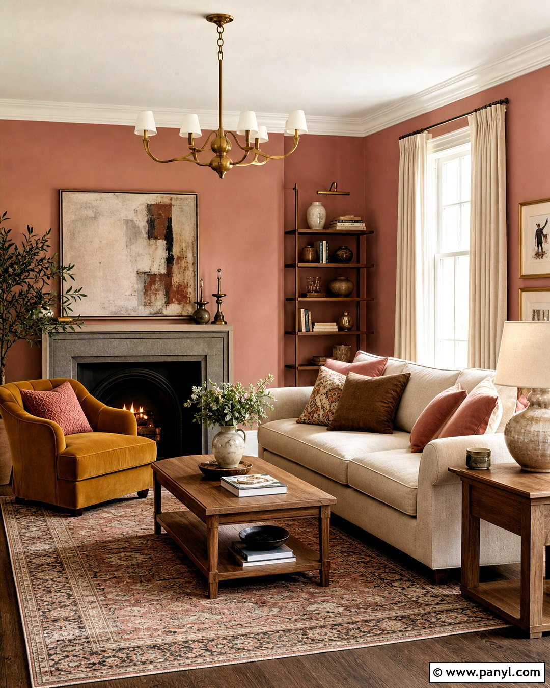 Sulking Room Pink And Mustard Living Room - 20 sulking room pink living room ideas