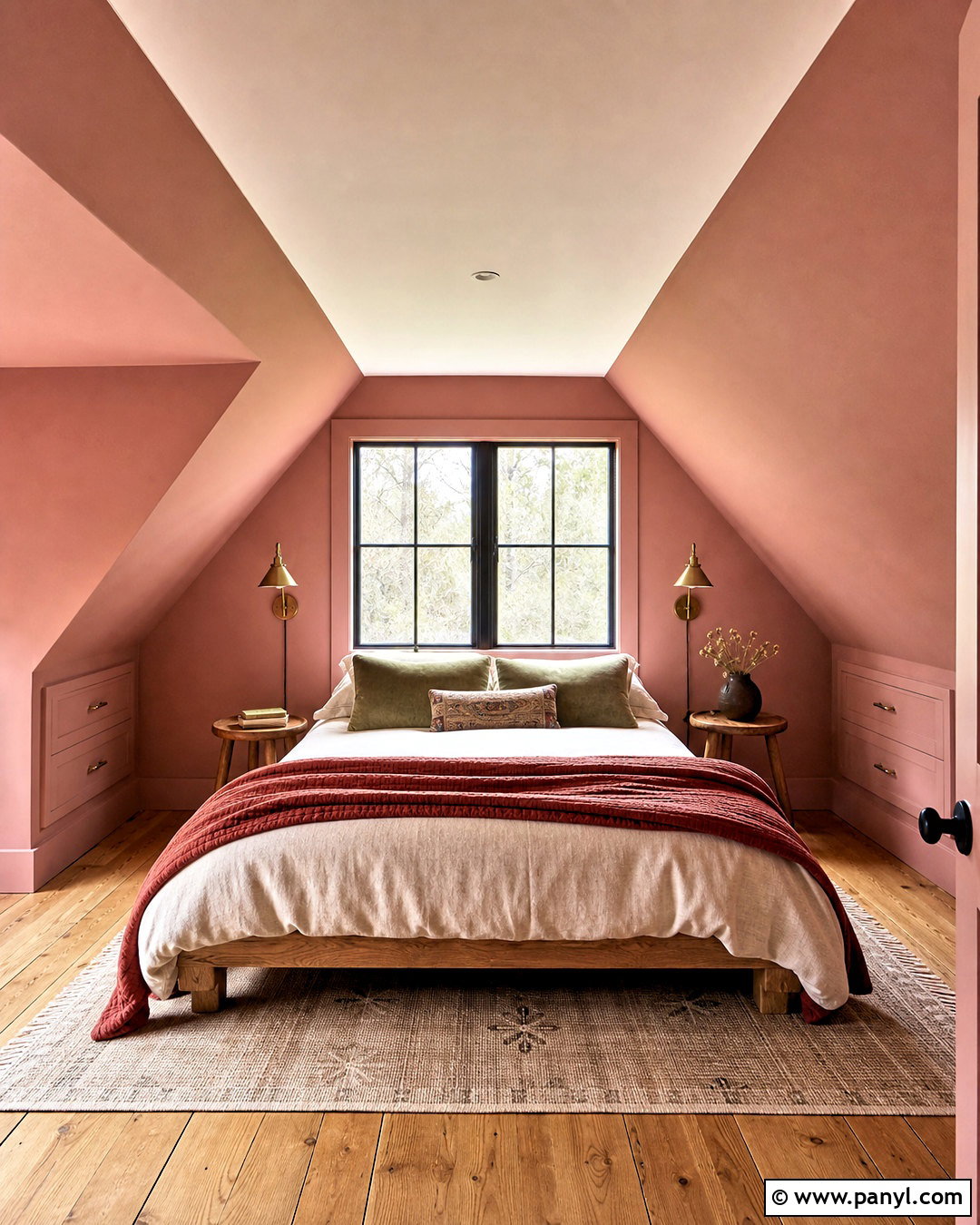 Sulking Room Pink Attic Bedroom - 20 sulking room pink bedroom ideas