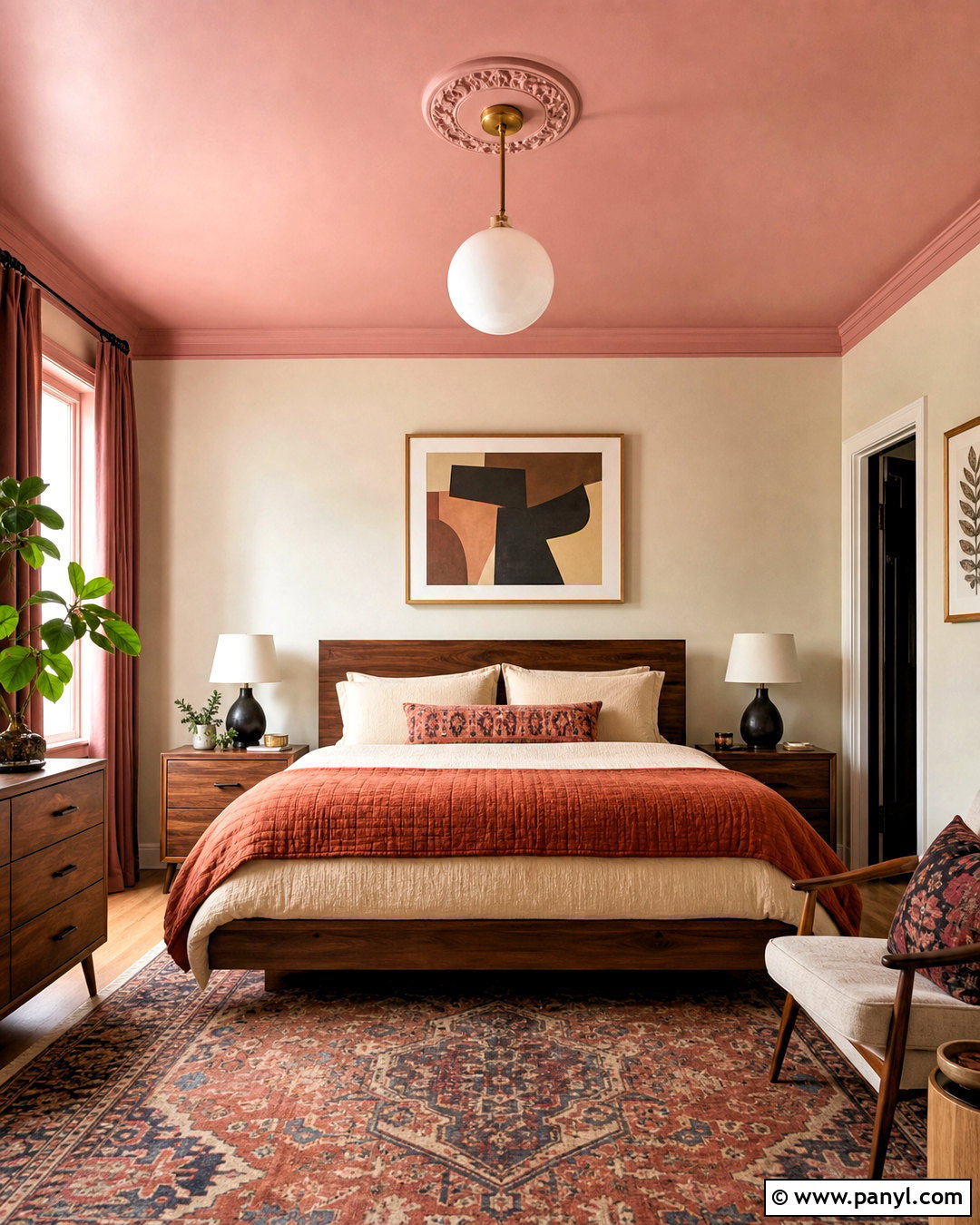 Sulking Room Pink Bedroom With A Pink Ceiling - 20 sulking room pink bedroom ideas