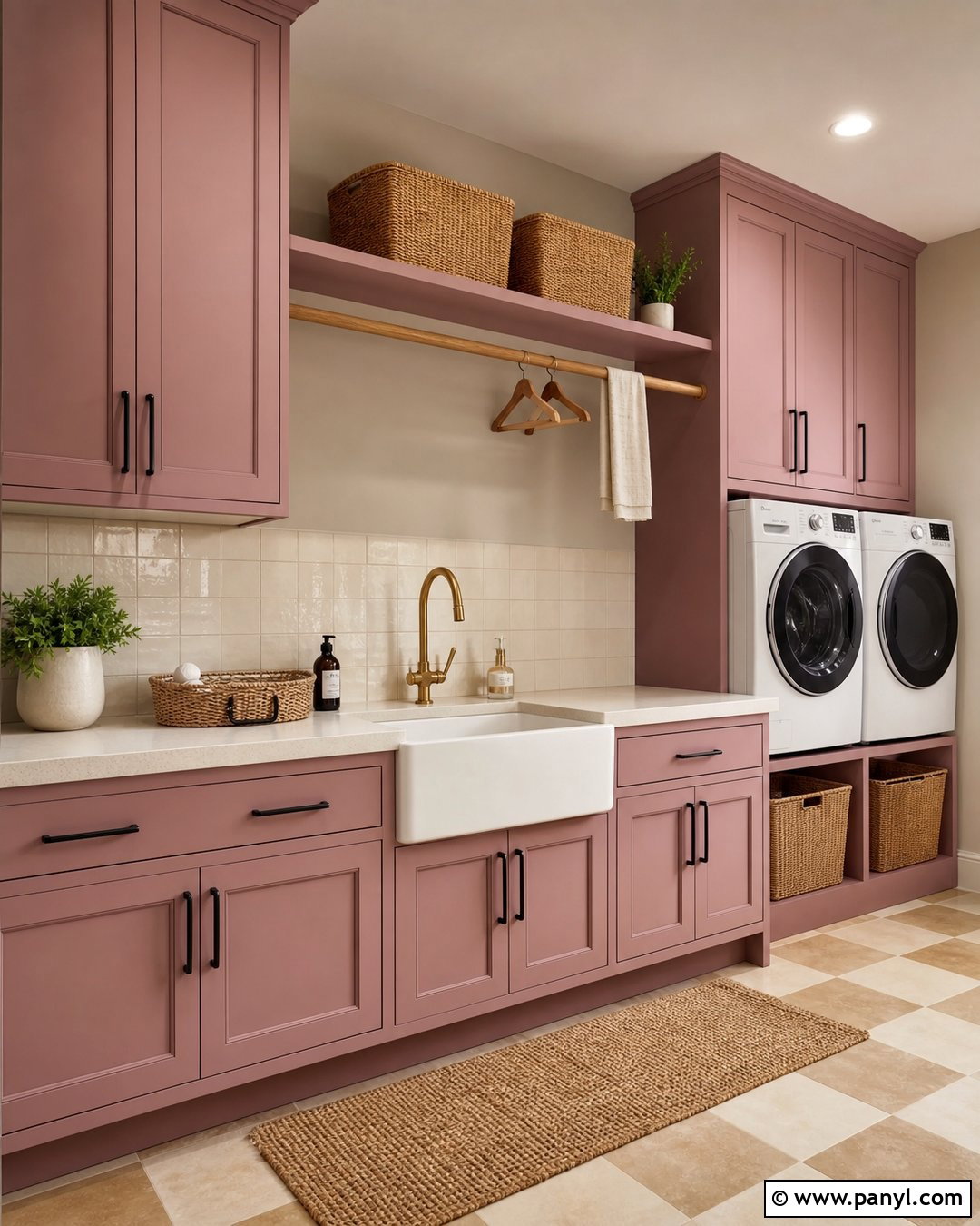 Sulking Room Pink Laundry Room - 35 Farrow And Ball Sulking Room Pink Ideas