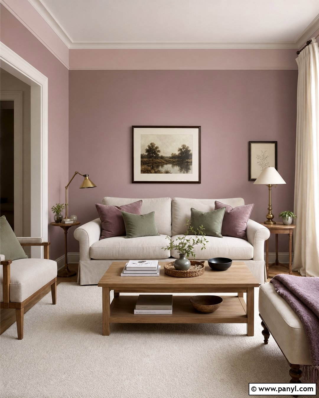 Sulking Room Pink With Great White Trim - 35 Farrow And Ball Sulking Room Pink Ideas
