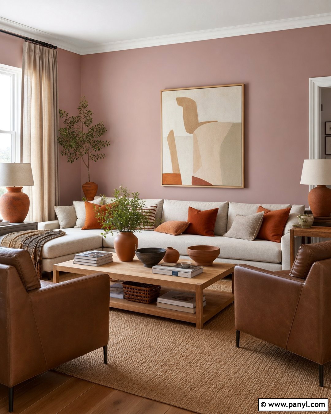 Sulking Room Pink With Terracotta Decor - 35 Farrow And Ball Sulking Room Pink Ideas
