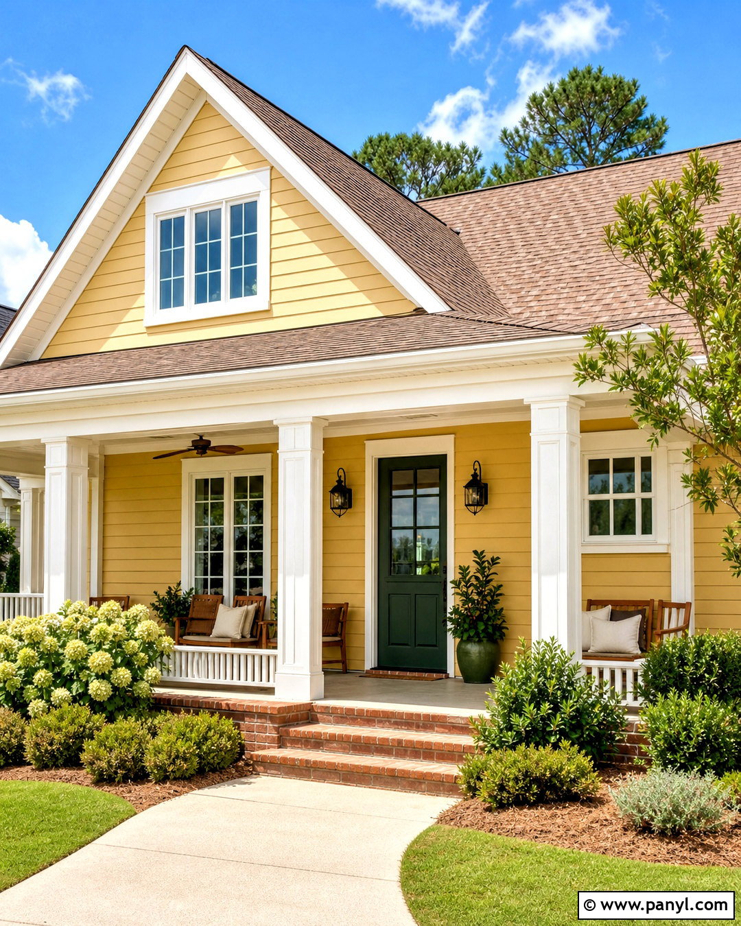 Sunny Yellow Exterior Paint - 20 latest paint trends