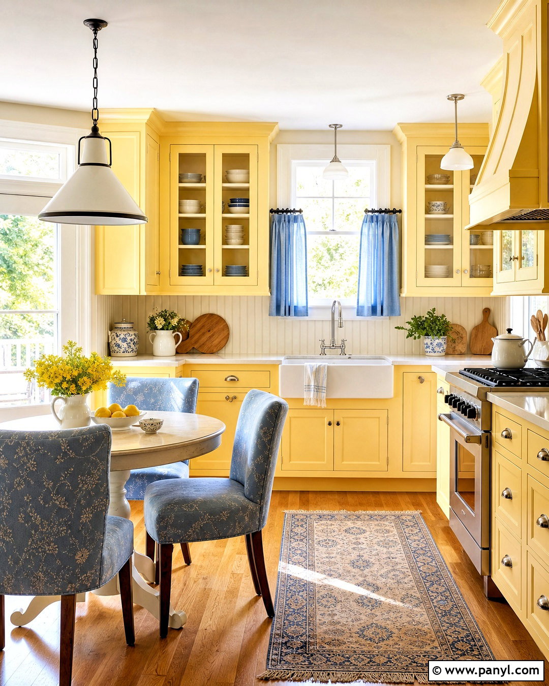 Sunny Yellow Kitchen - 20 vibrant kitchen ideas