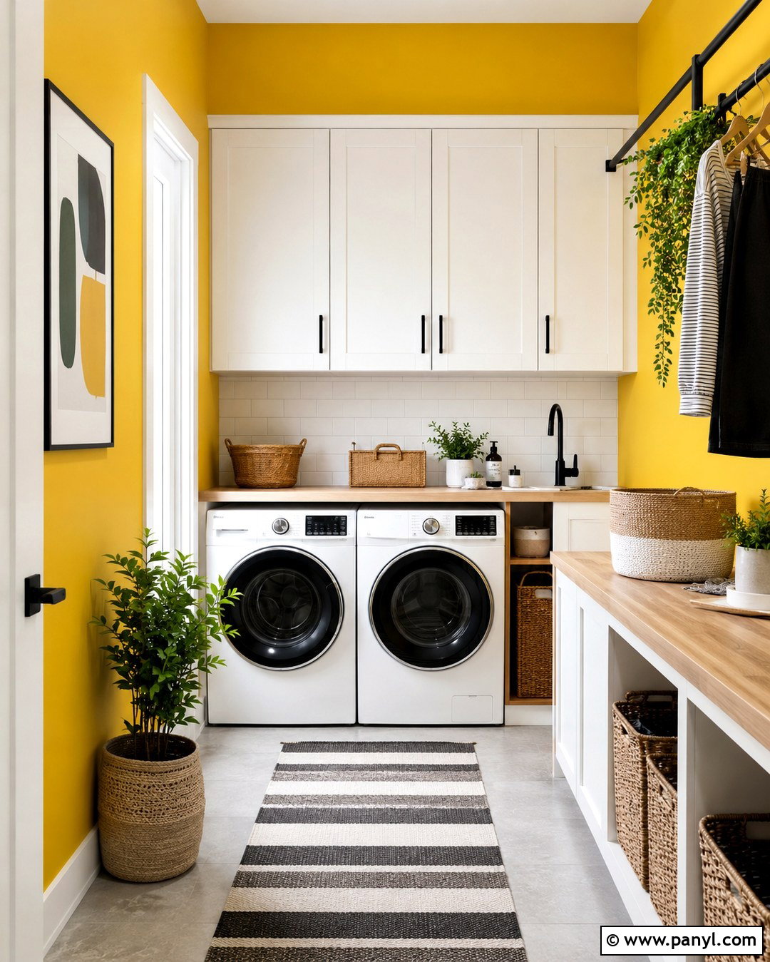 20 Pop of Color Wall Paint Ideas for Cheerful Modern Homes