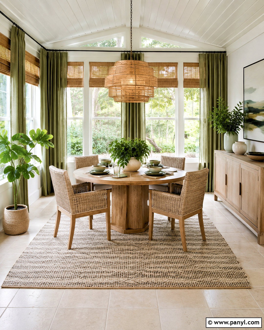 Sunroom Dining Room - 20 cozy sunroom decorating ideas