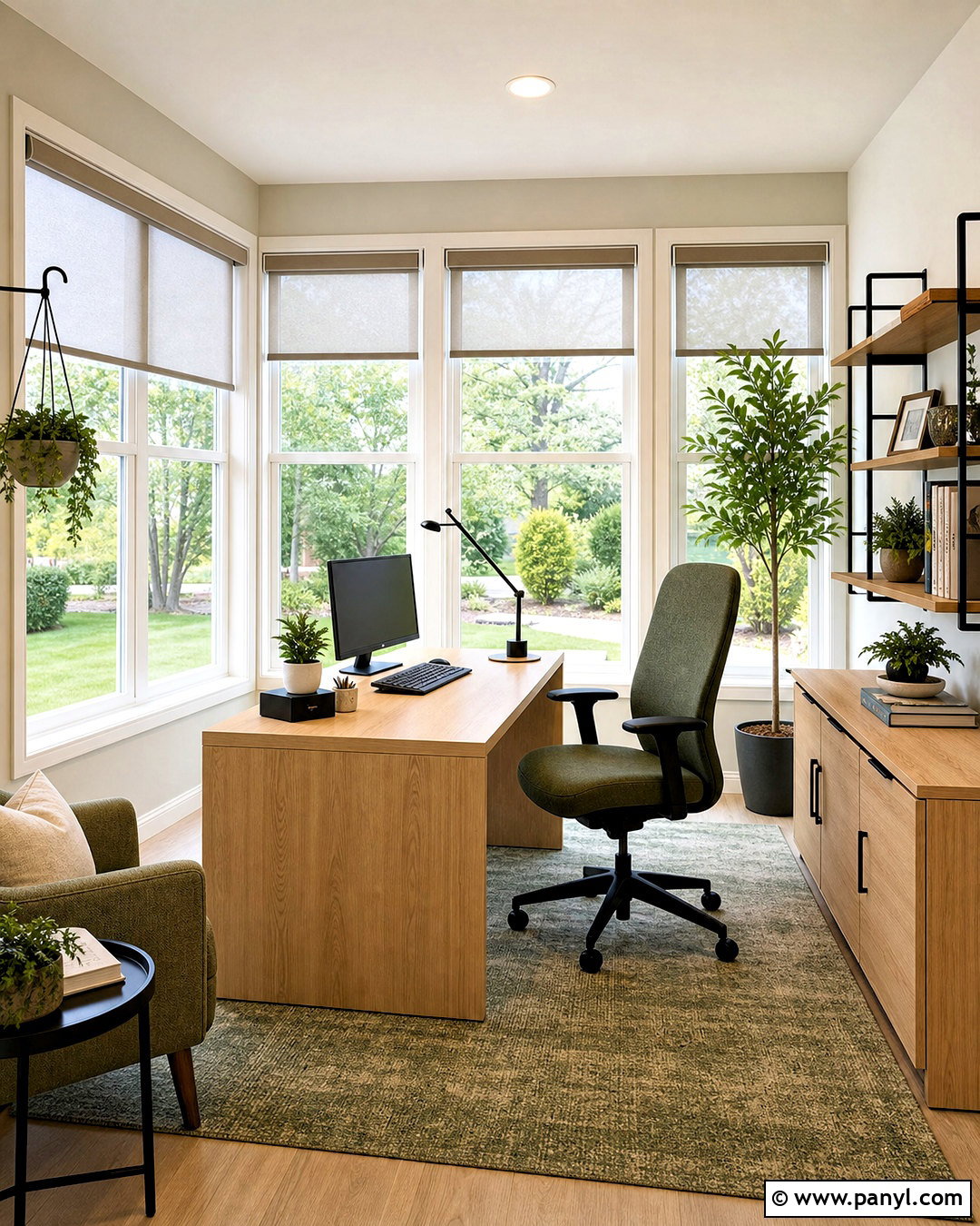Sunroom Home Office - 20 sunroom interior design ideas