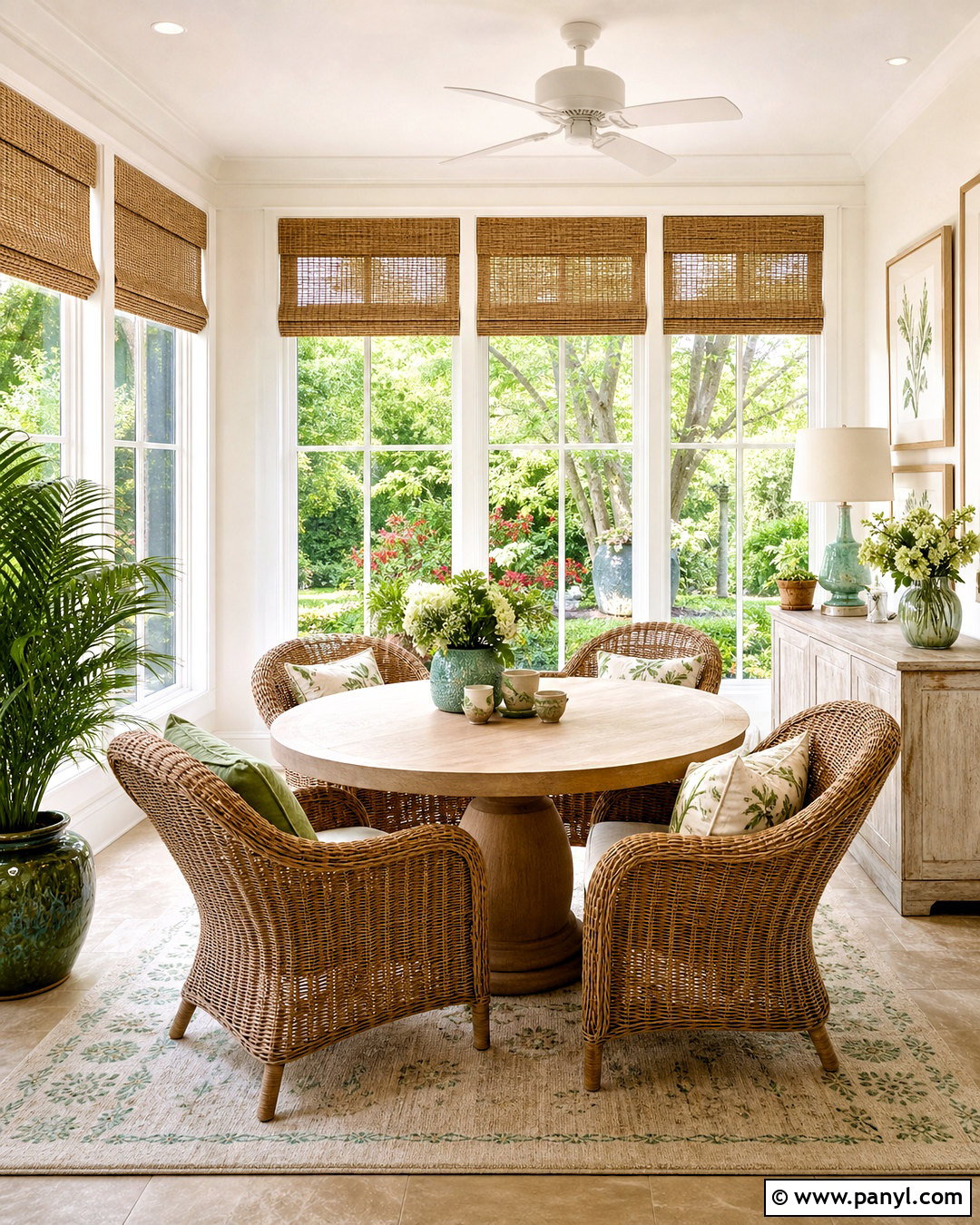 Sunroom Tea Room - 20 tea room design ideas