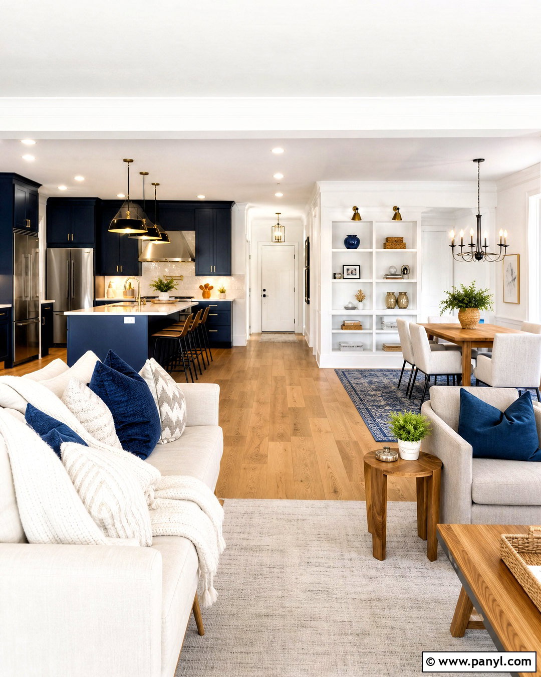 Super White Open Concept Interior - 20 super white background ideas