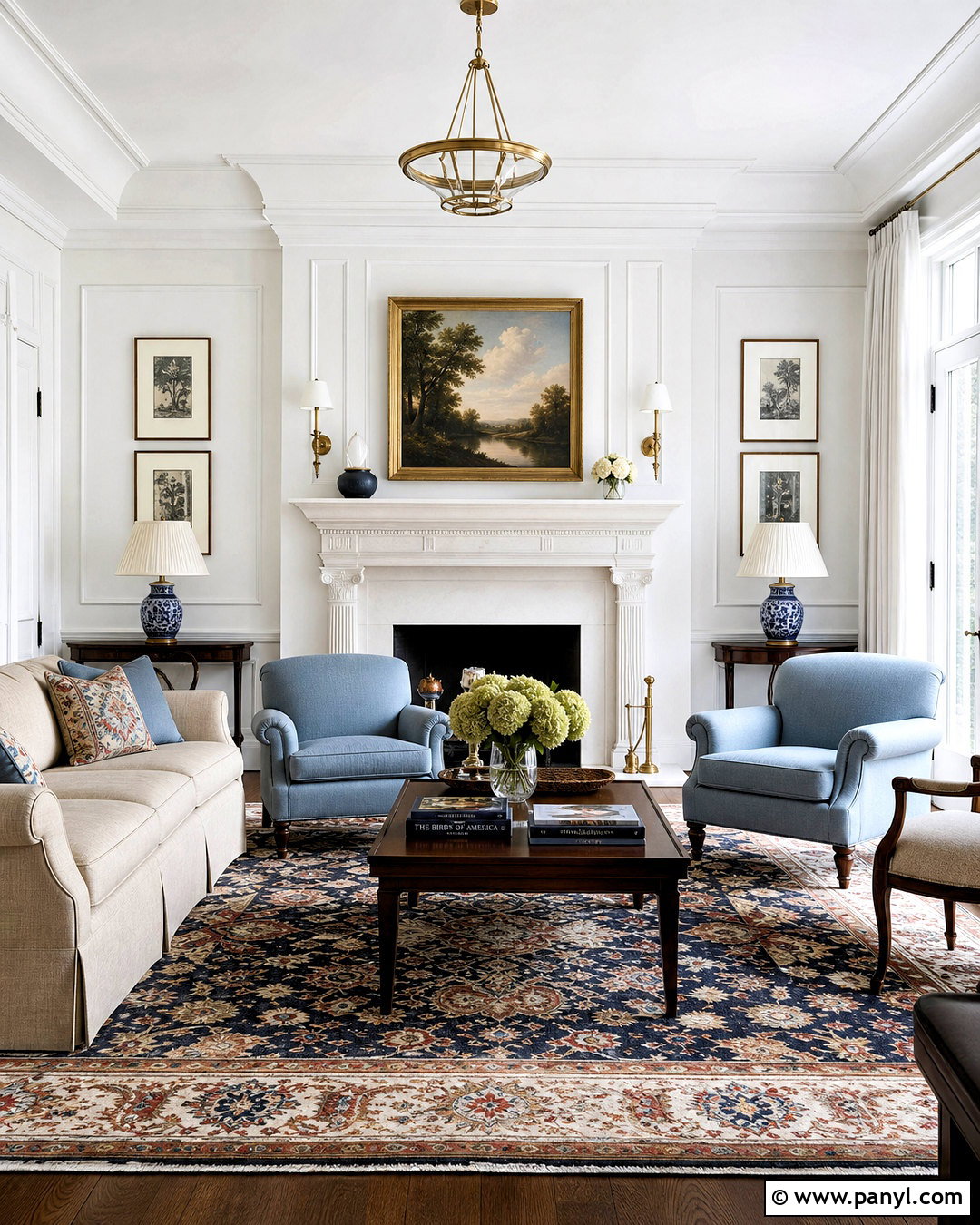 Super White Traditional Living Room - 20 super white background ideas