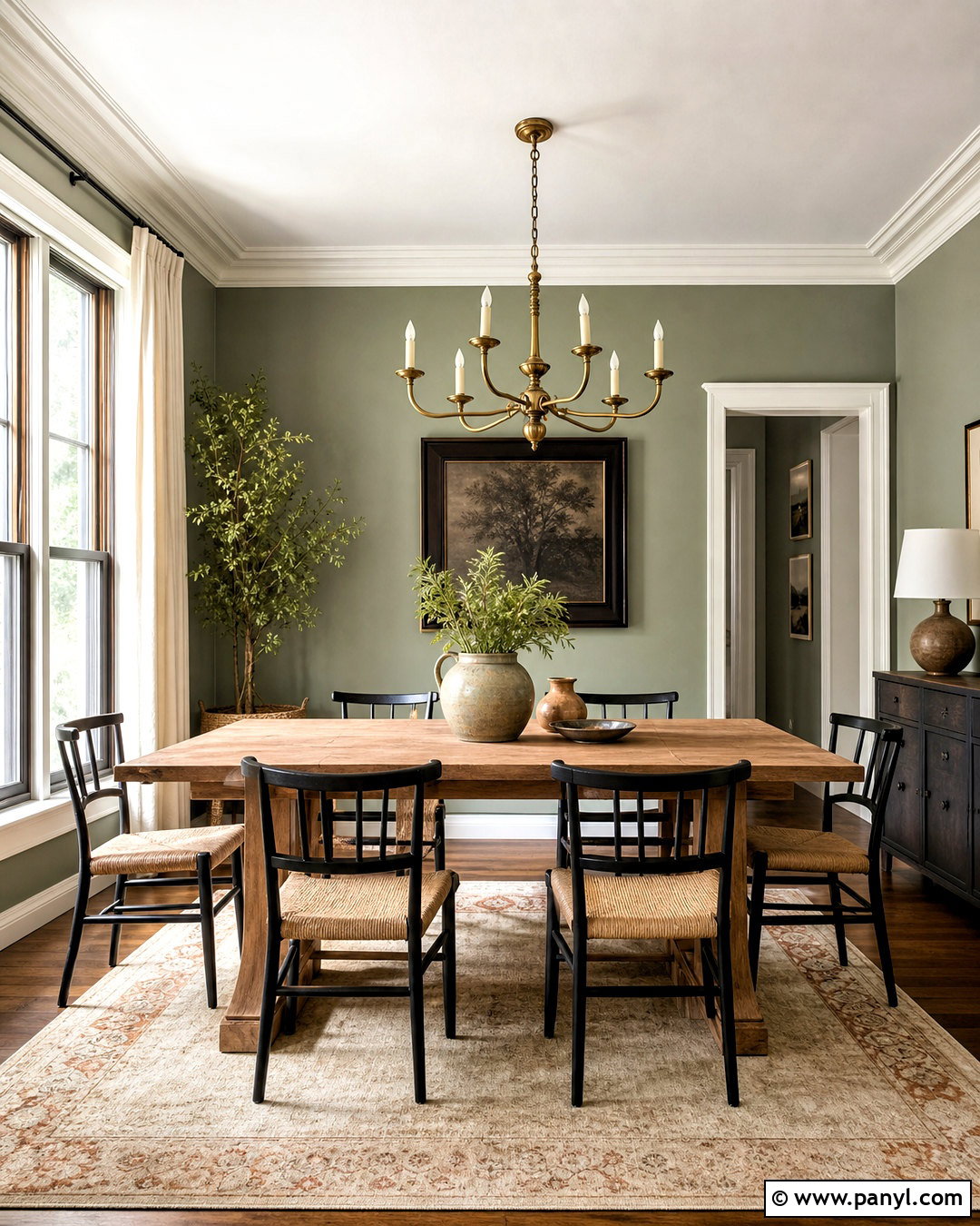 Svelte Sage Dining Room - 20 svelte sage sherwin williams ideas