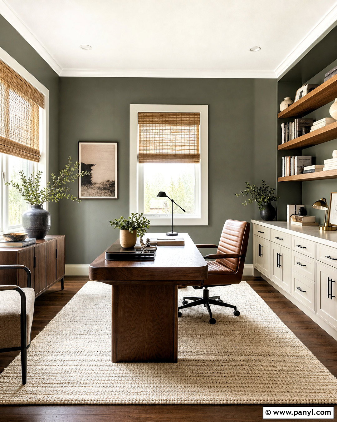 Svelte Sage Home Office - 20 svelte sage sherwin williams ideas