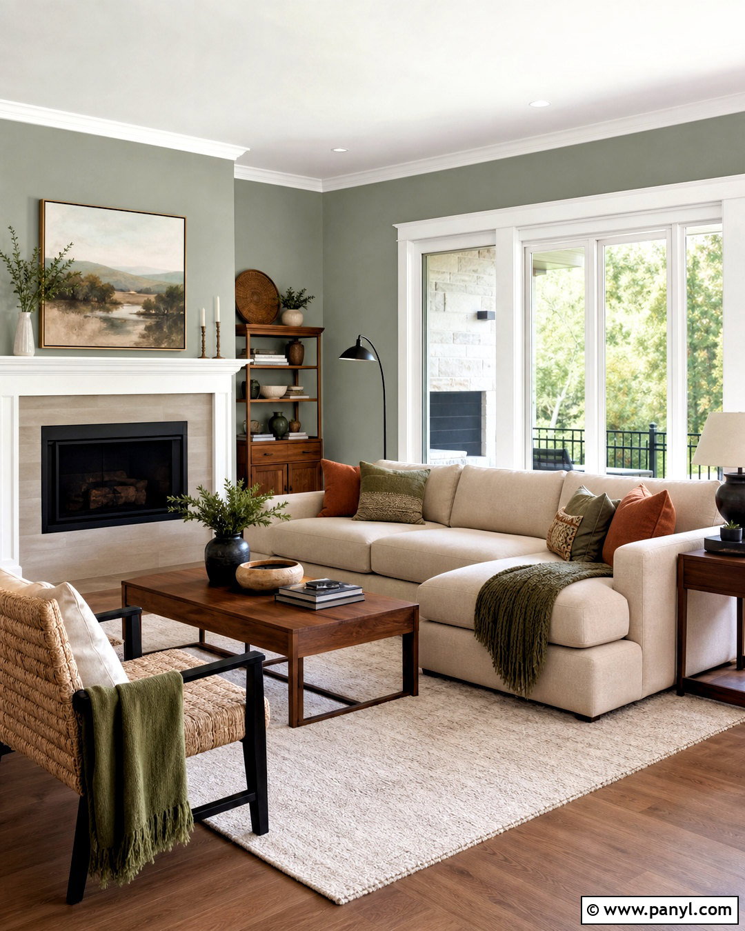 Svelte Sage SW 6164 Living Room - 20 sw sage green paint colors