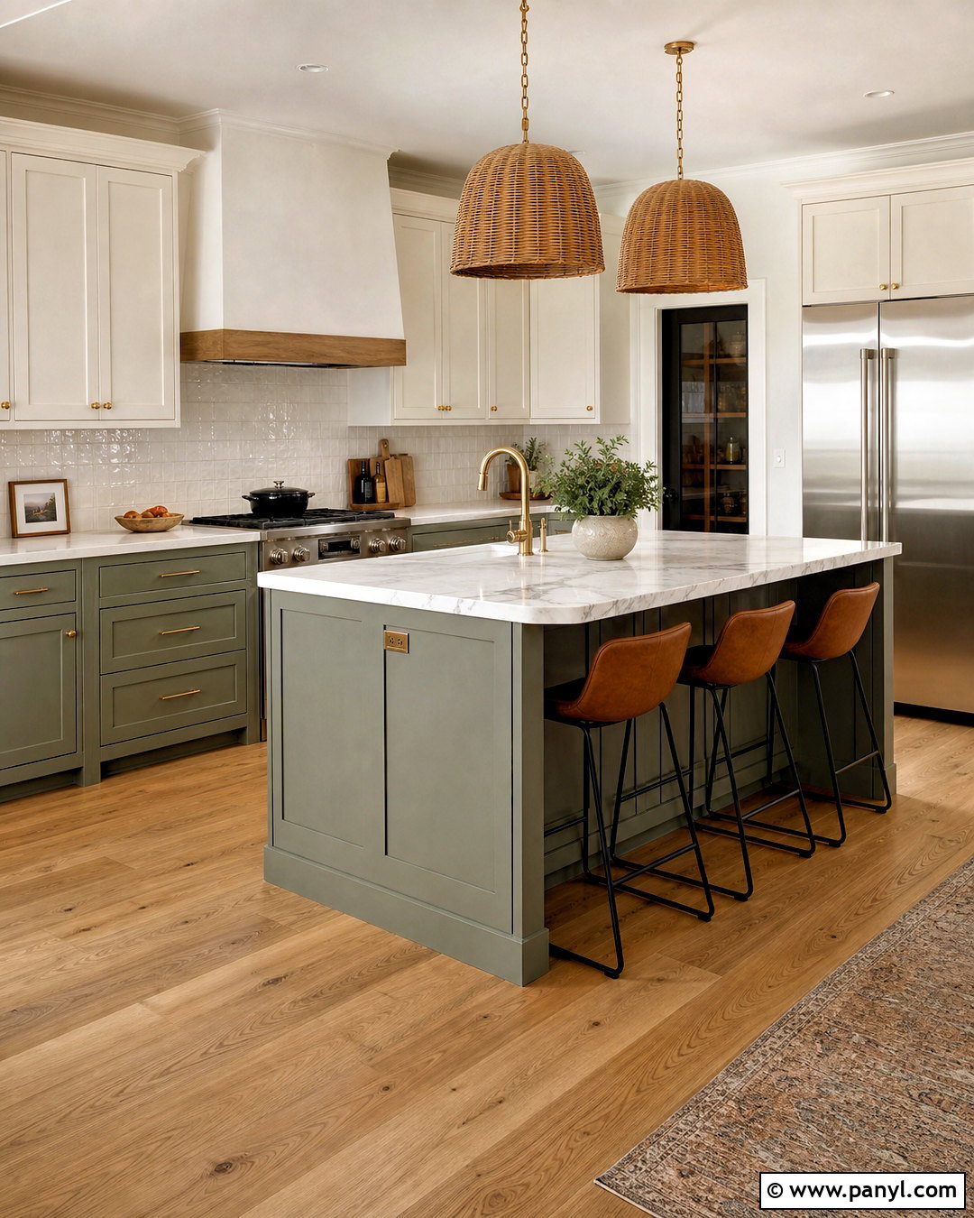 Svelte Sage Two Tone Kitchen - 20 svelte sage sherwin williams ideas