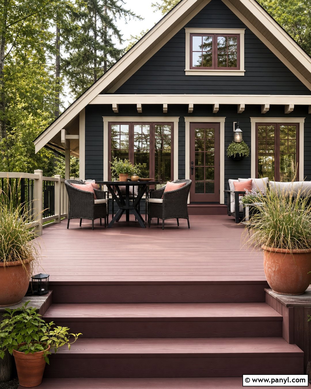 Sweet Rosy Brown 1302 Wood Finish - 20 Benjamin Moore Wood Finish Ideas