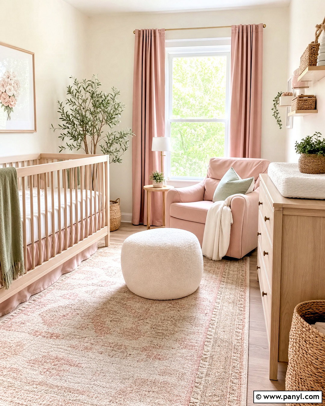 Swiss Coffee And Blush Pink Nursery - 20 swiss coffee color palette ideas