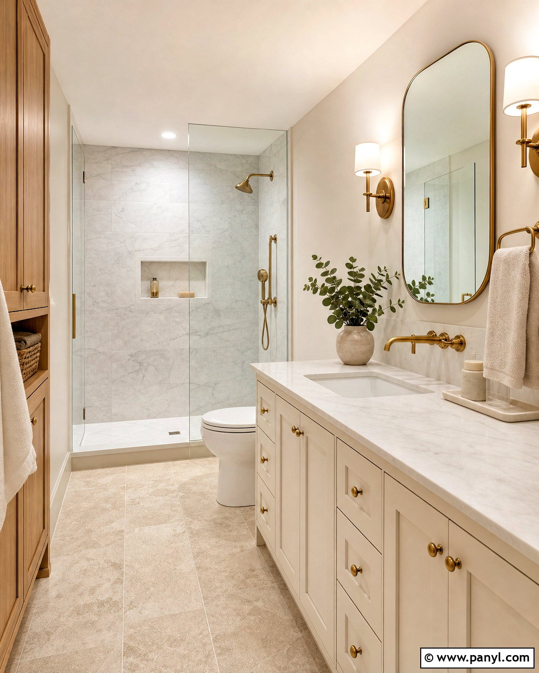 Swiss Coffee Bathroom With Marble - 20 sherwin williams swiss coffee ideas