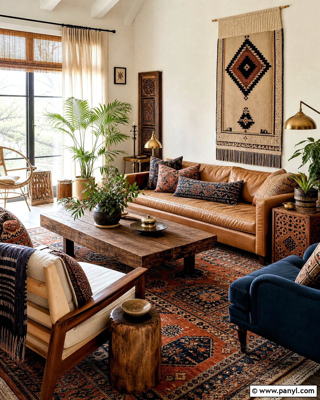 Swiss Coffee Boho Living Room - 20 swiss coffee benjamin moore living rooms