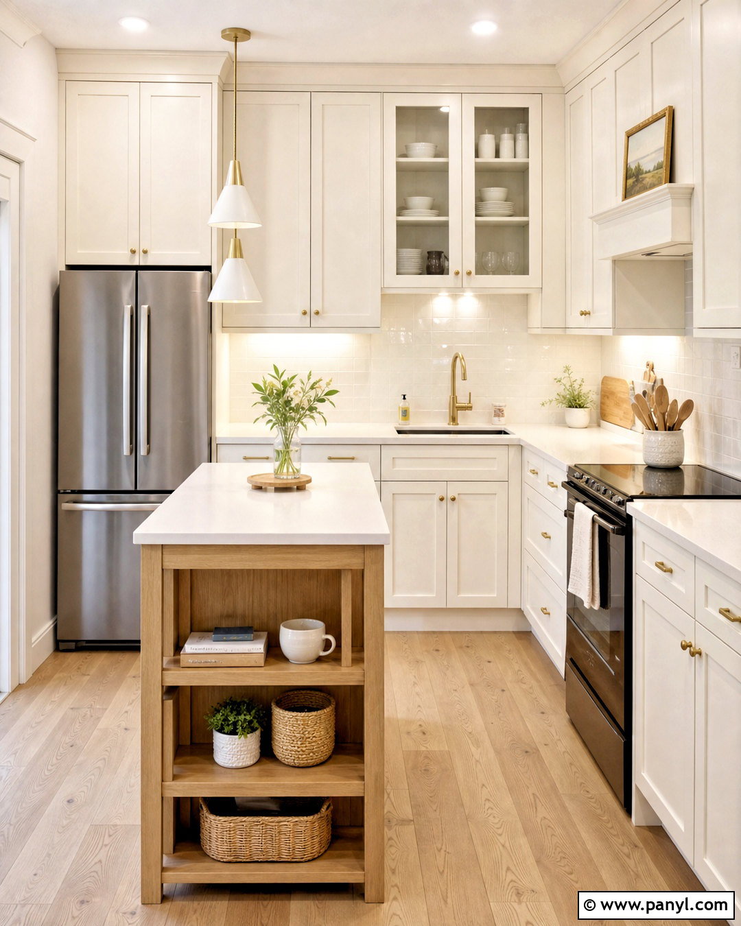Swiss Coffee Cabinets In Small Kitchen - 20 swiss coffee cabinets