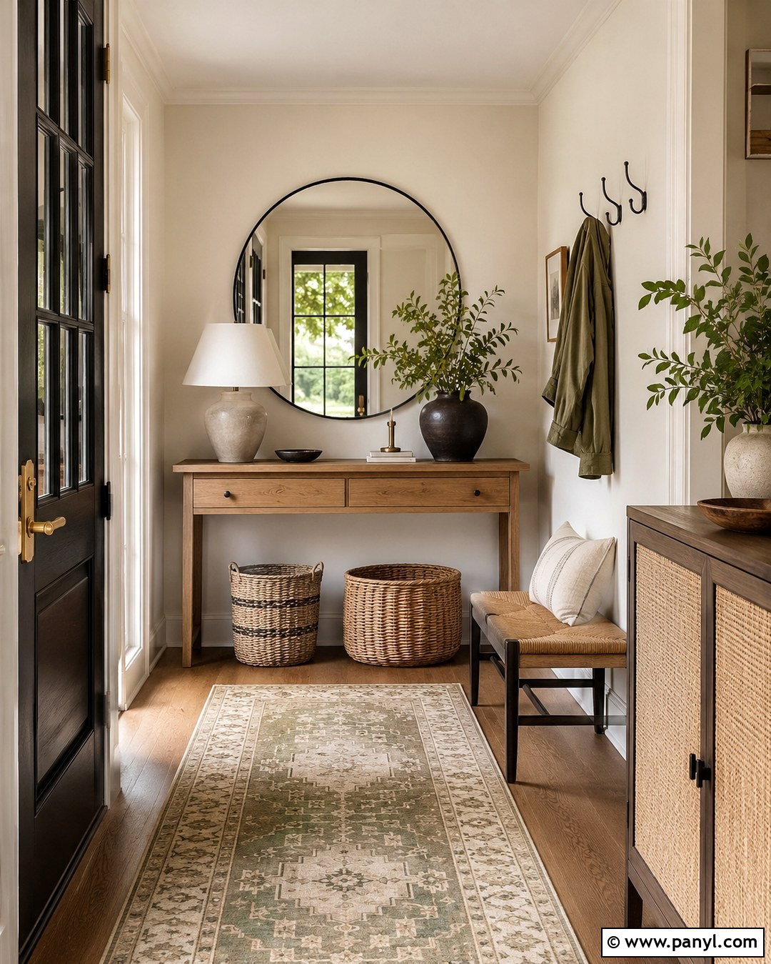 Swiss Coffee Entryway Walls With Natural Texture - 20 Swiss Coffee On Walls