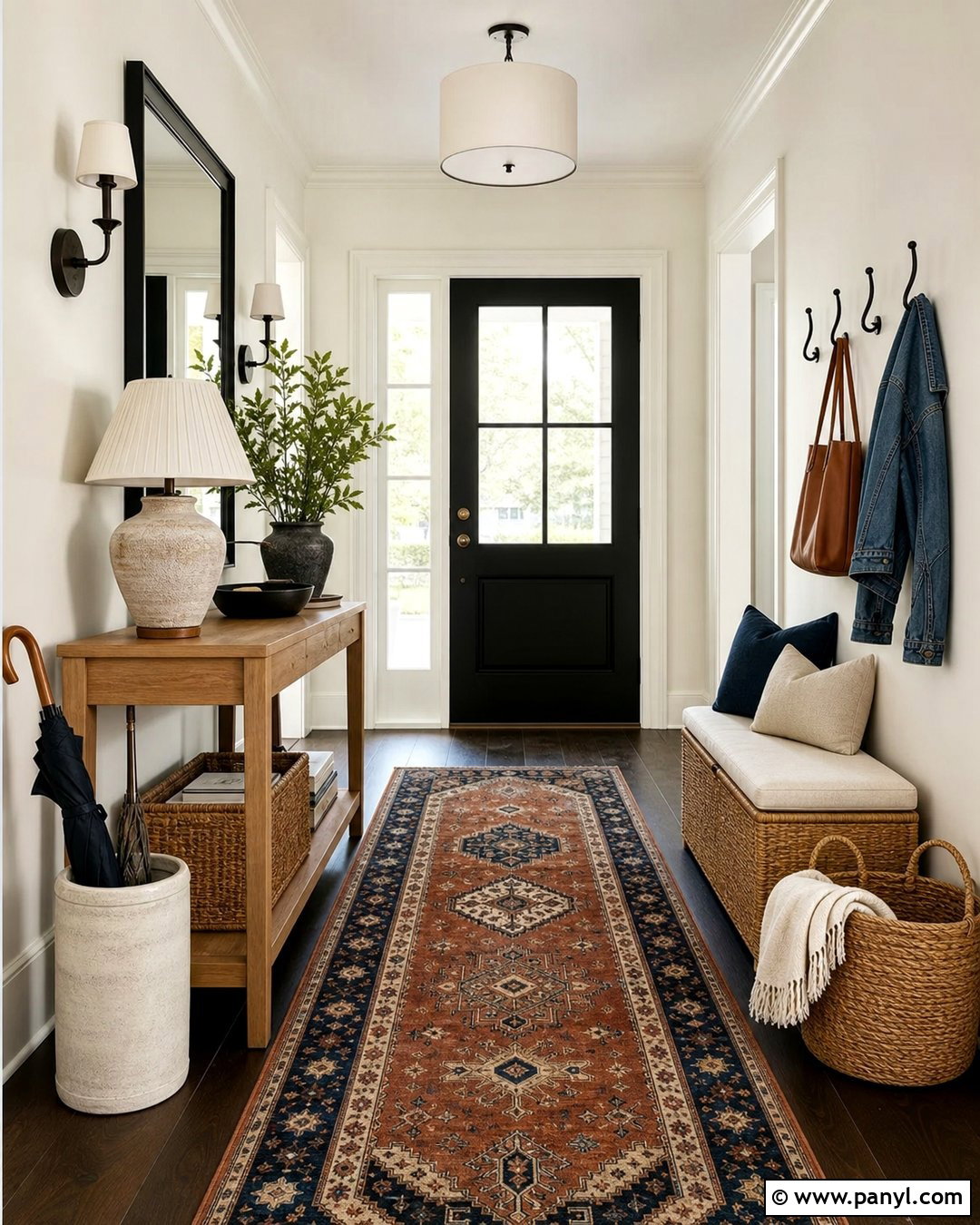 Swiss Coffee Entryway Walls - 35 bm swiss coffee walls