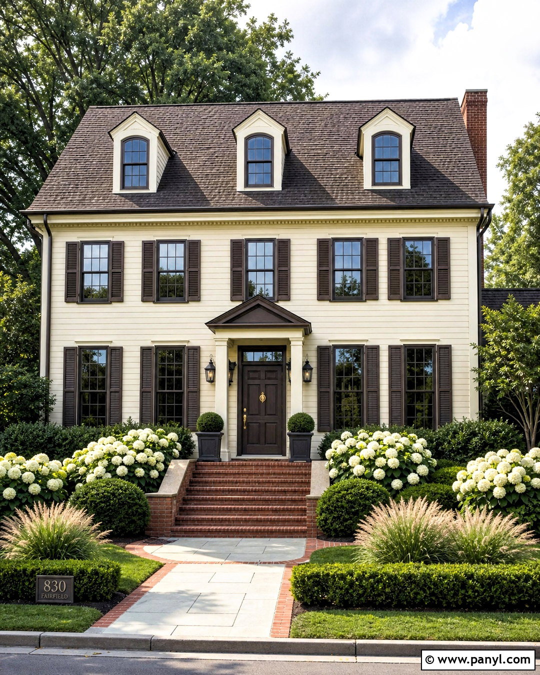 Swiss Coffee Exterior With Brown Trim - 20 alabaster vs swiss coffee ideas
