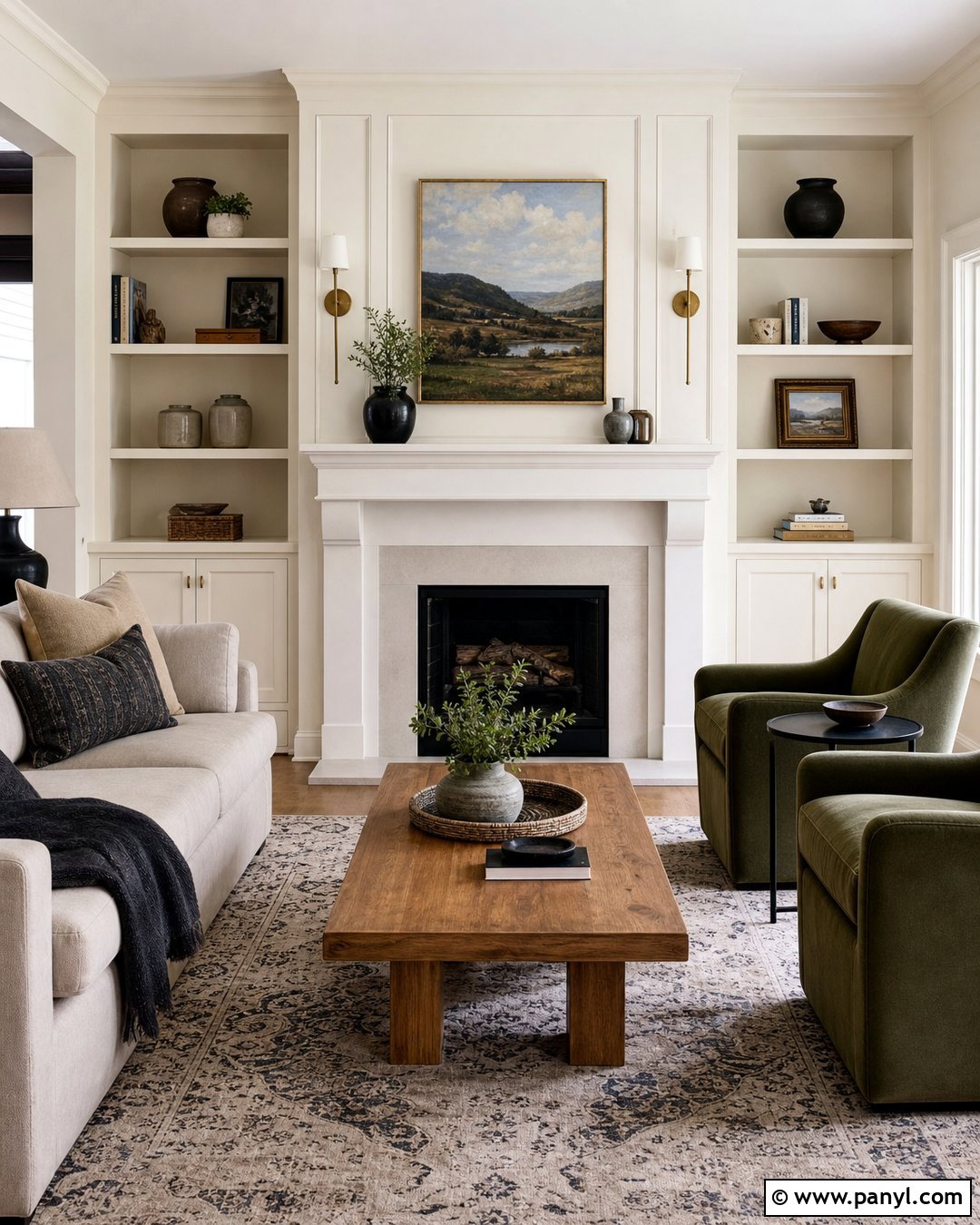 Swiss Coffee Fireplace And Trim - 25 Swiss Coffee Walls And Trim Ideas
