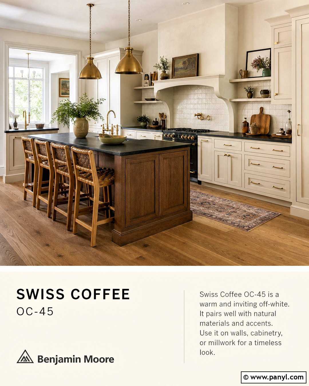 Swiss Coffee Kitchen With Cream Cabinets - 20 alabaster vs swiss coffee ideas