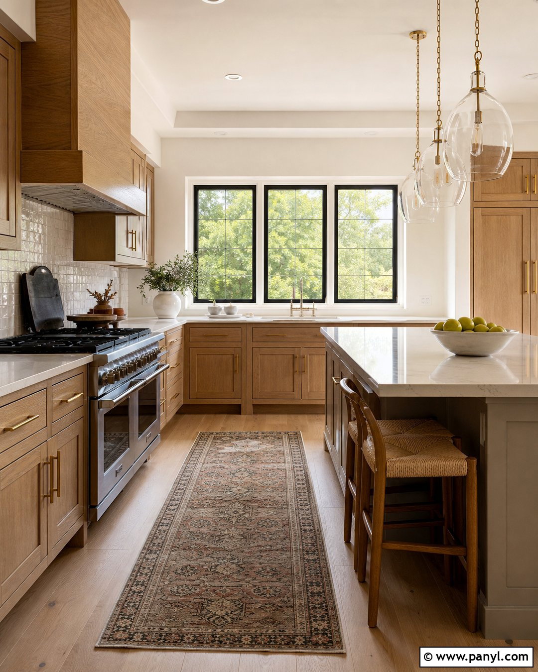 Swiss Coffee Kitchen With White Oak Cabinets - 25 Swiss Coffee Walls And Trim Ideas