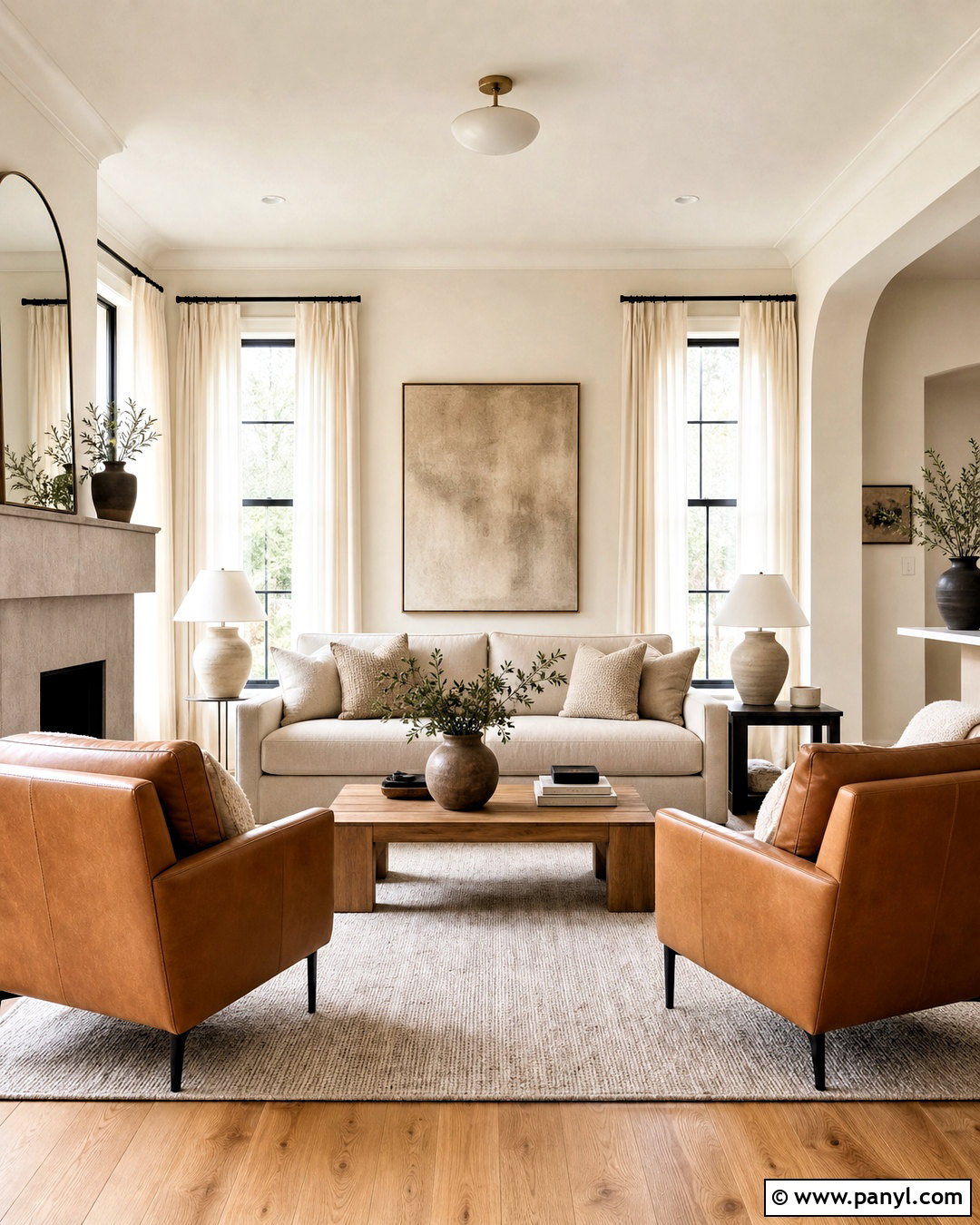 20 Swiss Coffee Benjamin Moore Living Rooms to Inspire You Today