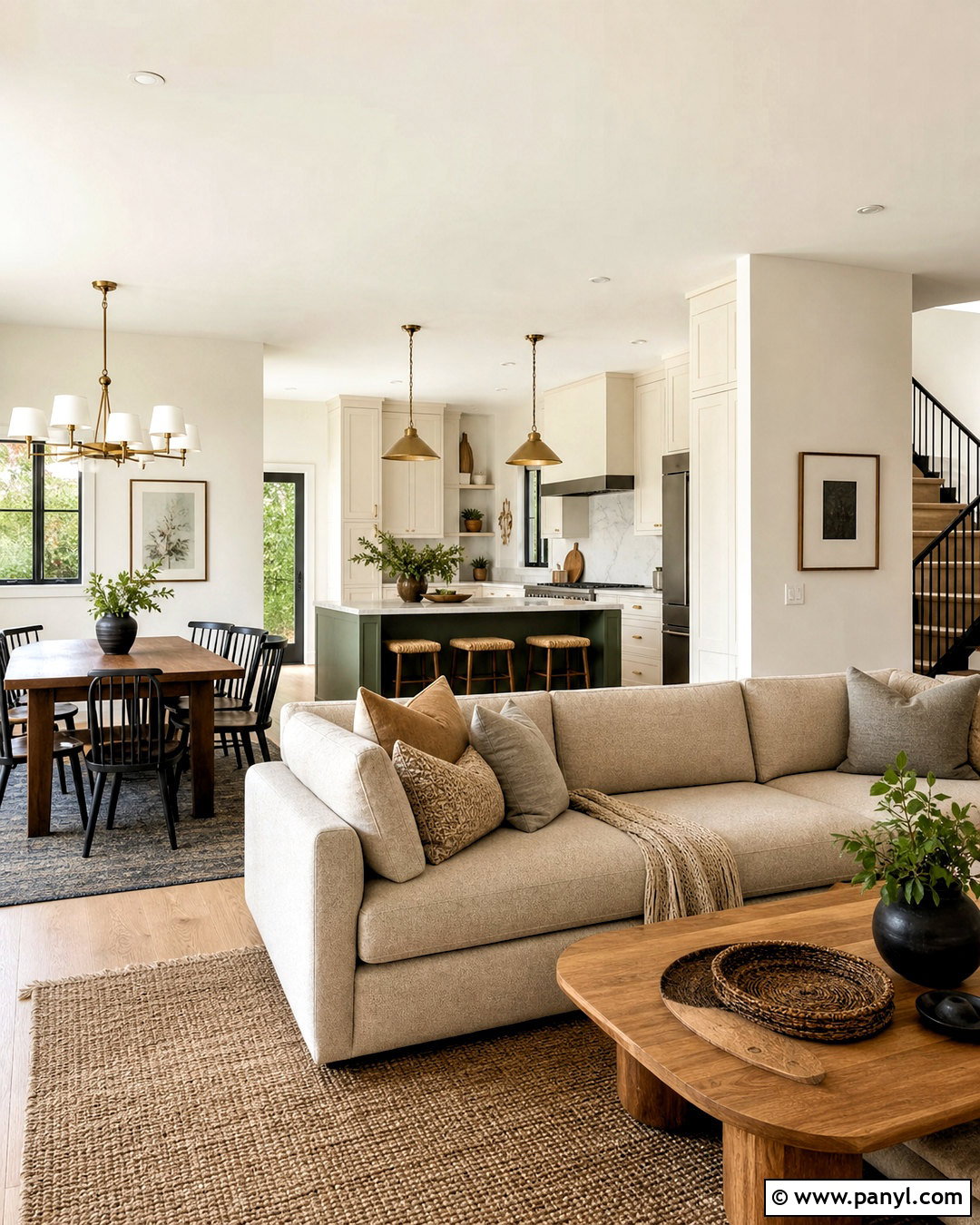 Swiss Coffee Open Concept Home - 20 sherwin williams swiss coffee ideas