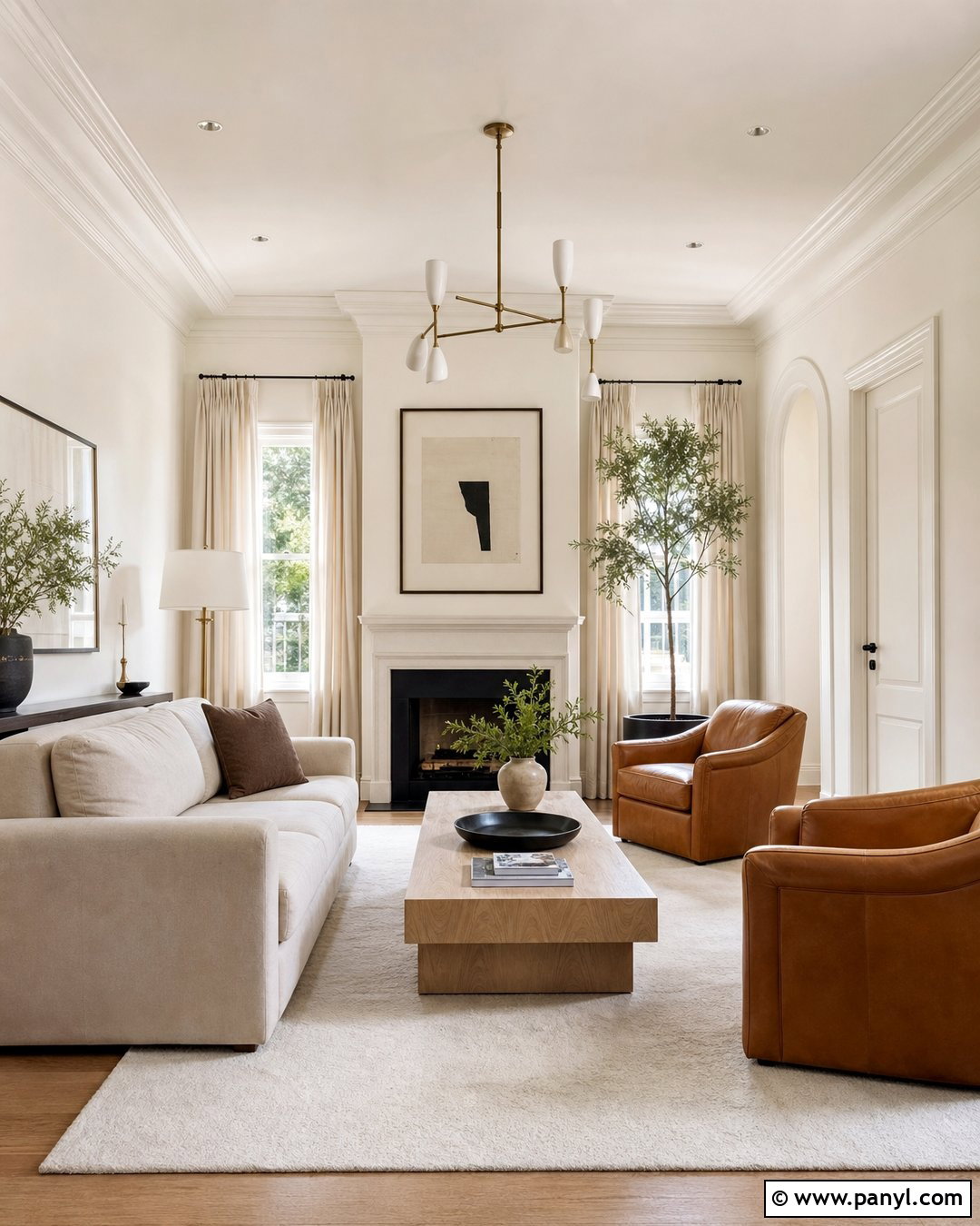 Swiss Coffee Walls And Trim In Different Finishes - 25 Swiss Coffee Walls And Trim Ideas