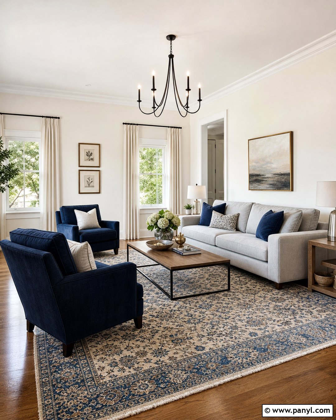 Swiss Coffee Walls With Bright White Trim - 25 Swiss Coffee Walls And Trim Ideas