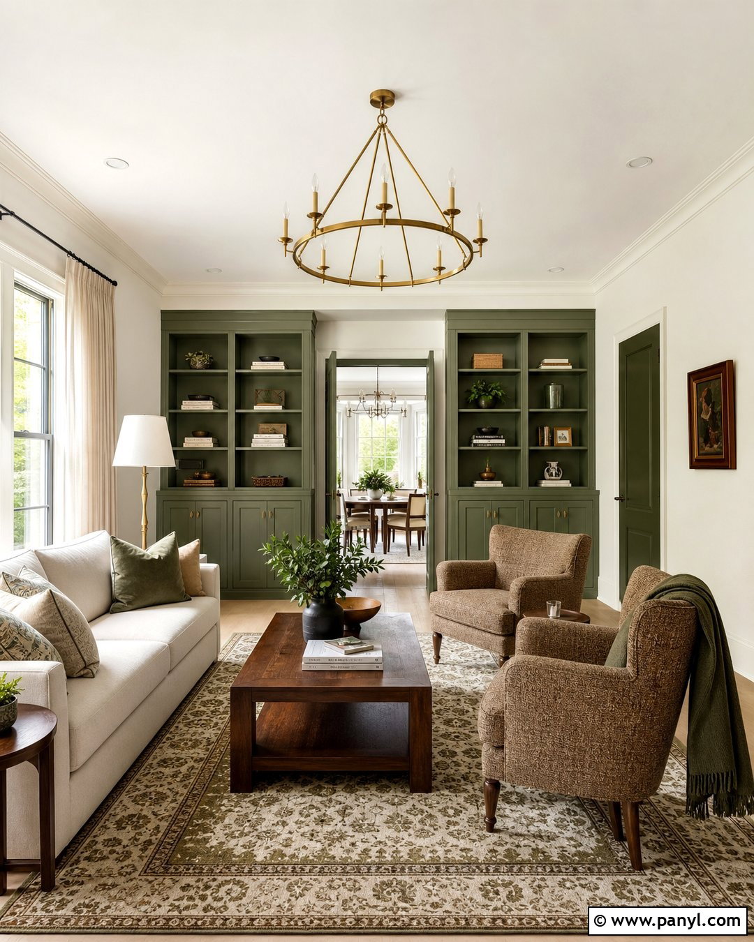 Swiss Coffee Walls With Two Tone Trim - 25 Swiss Coffee Walls And Trim Ideas