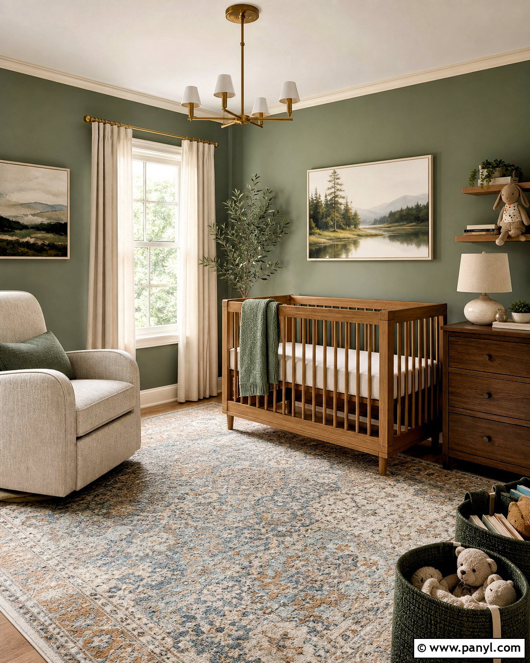 20 Sherwin Williams Green Nursery Ideas for a Calm Baby Room