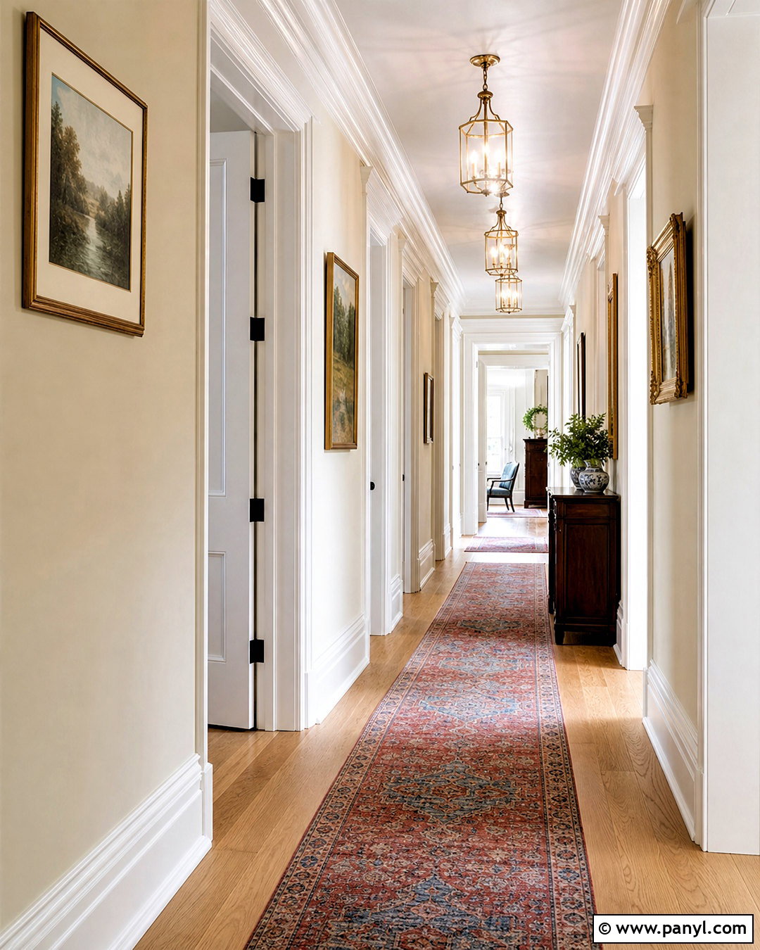 Tall Baseboard Trim In A Hallway - 20 house trim ideas interior ideas
