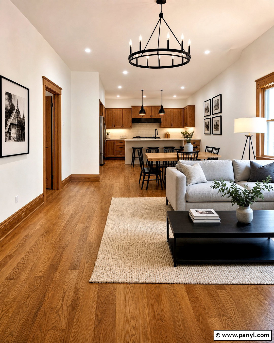 Tall Wood Baseboards - 20 wood trim interior ideas
