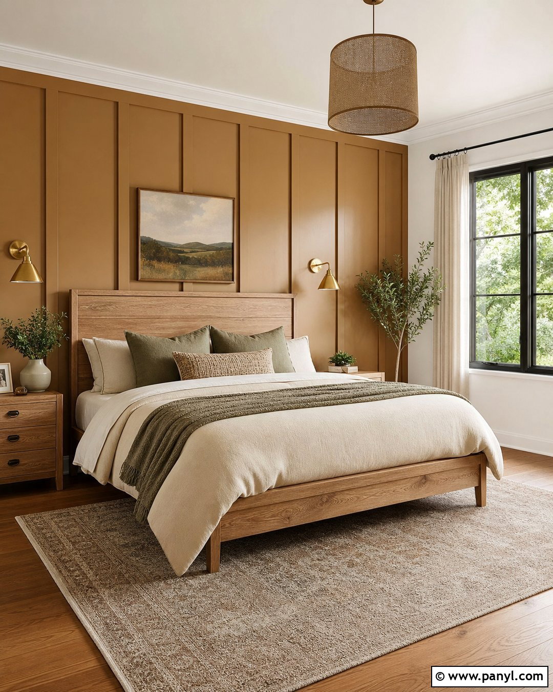 Tan Board And Batten Accent Wall - 30 Tan Accent Wall Ideas