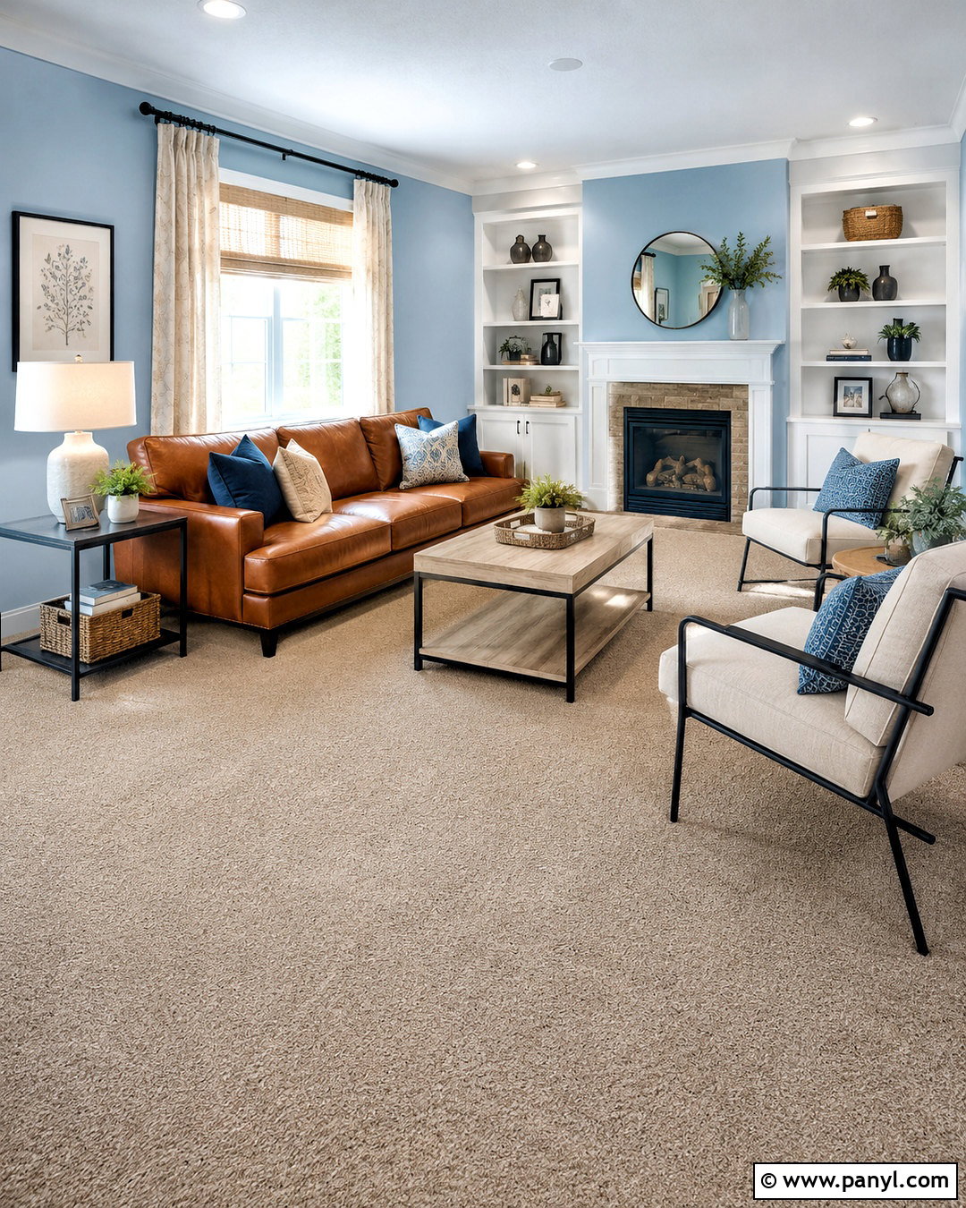 Tan Carpet With Light Blue Walls - 20 What Color Carpet Goes With Light Blue Walls