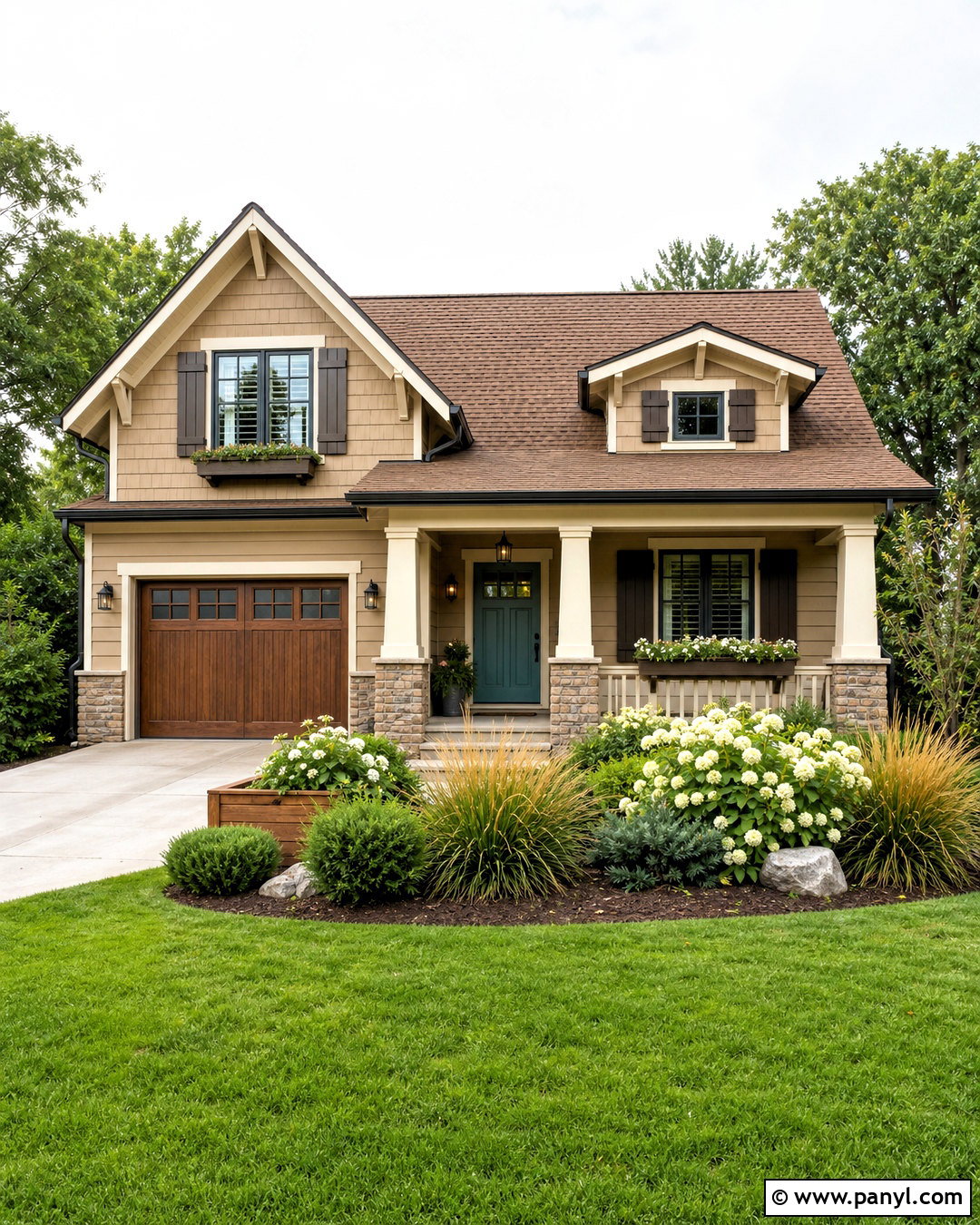 Tan Exterior With Brown Roof - 20 home painting ideas exterior ideas