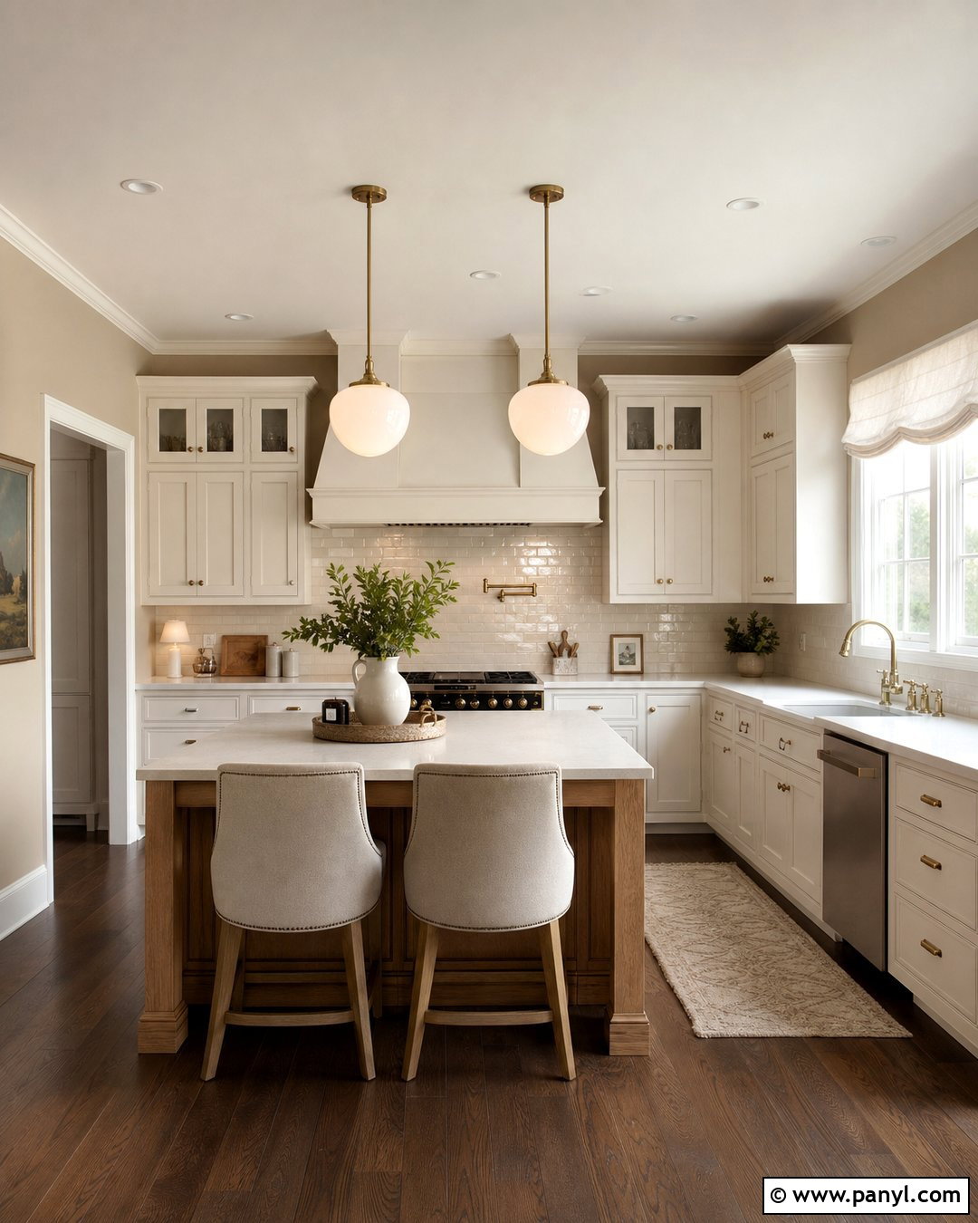 Tan Kitchen Walls With Dark Wood Floors - 30 tan kitchen walls