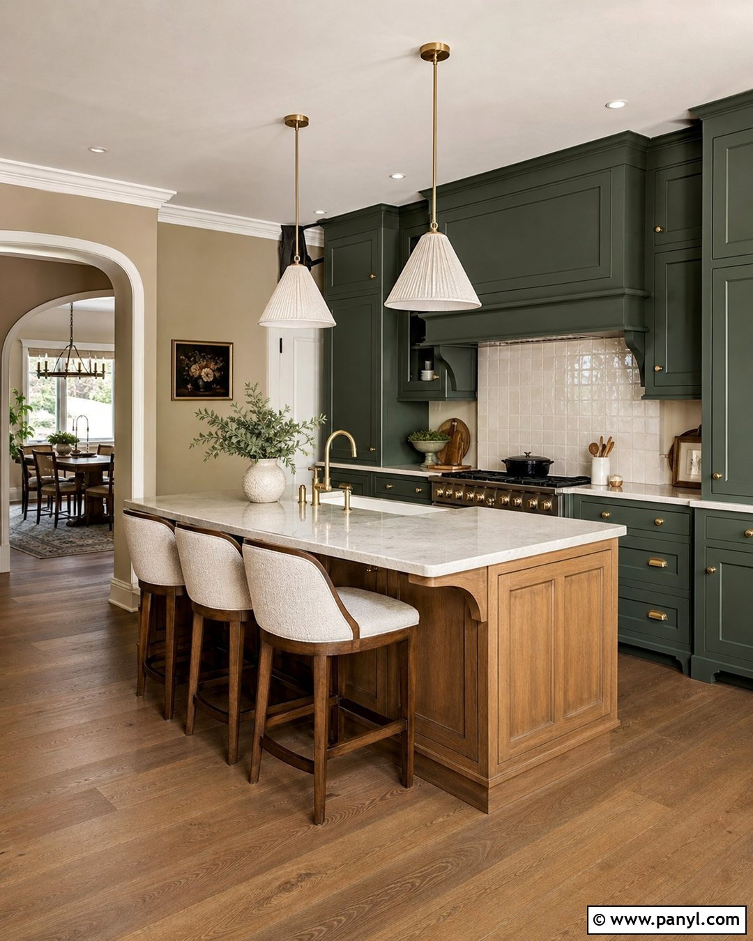 Tan Kitchen Walls With Forest Green Cabinets - 30 tan kitchen walls