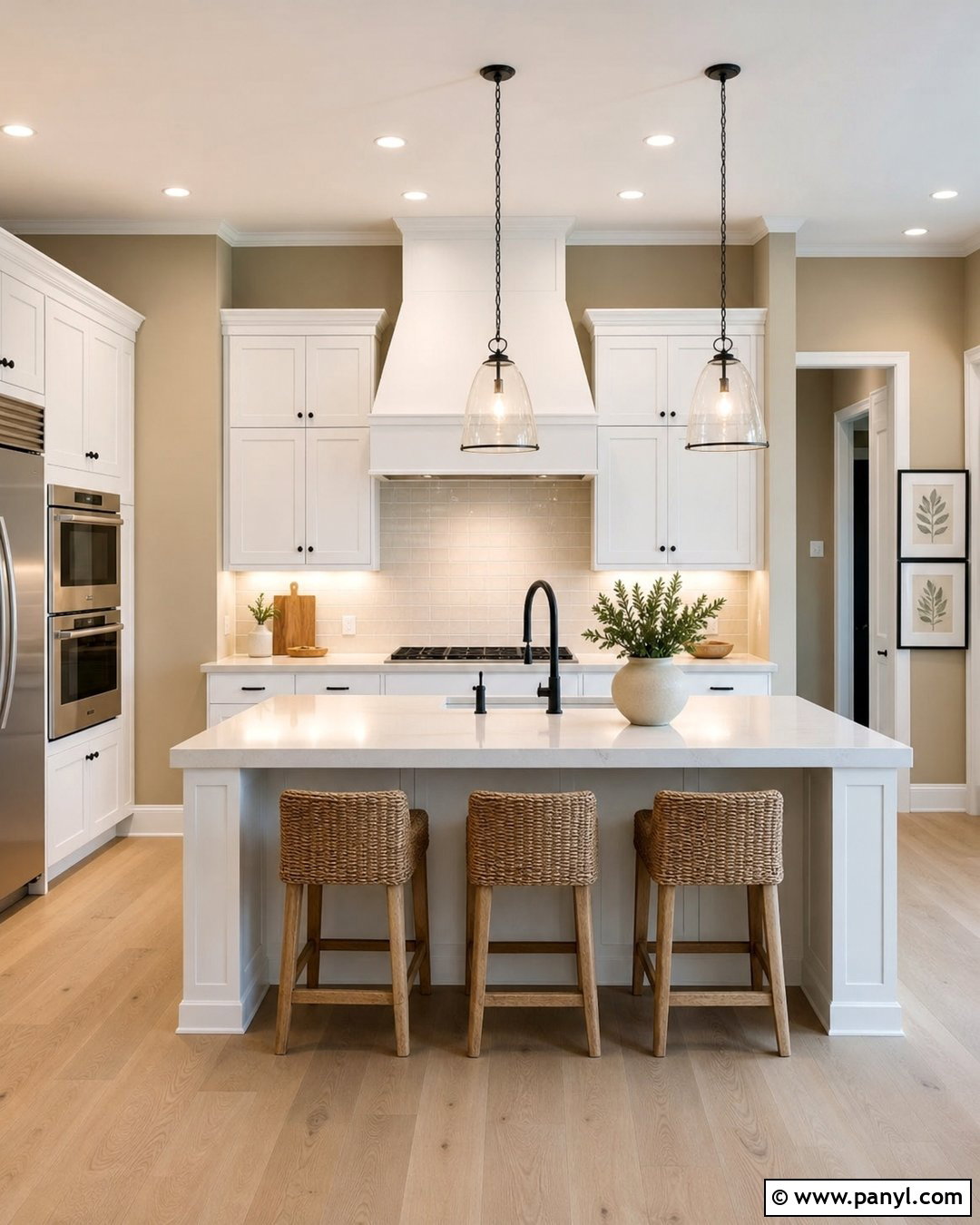 Tan Kitchen Walls With White Cabinets - 30 tan kitchen walls