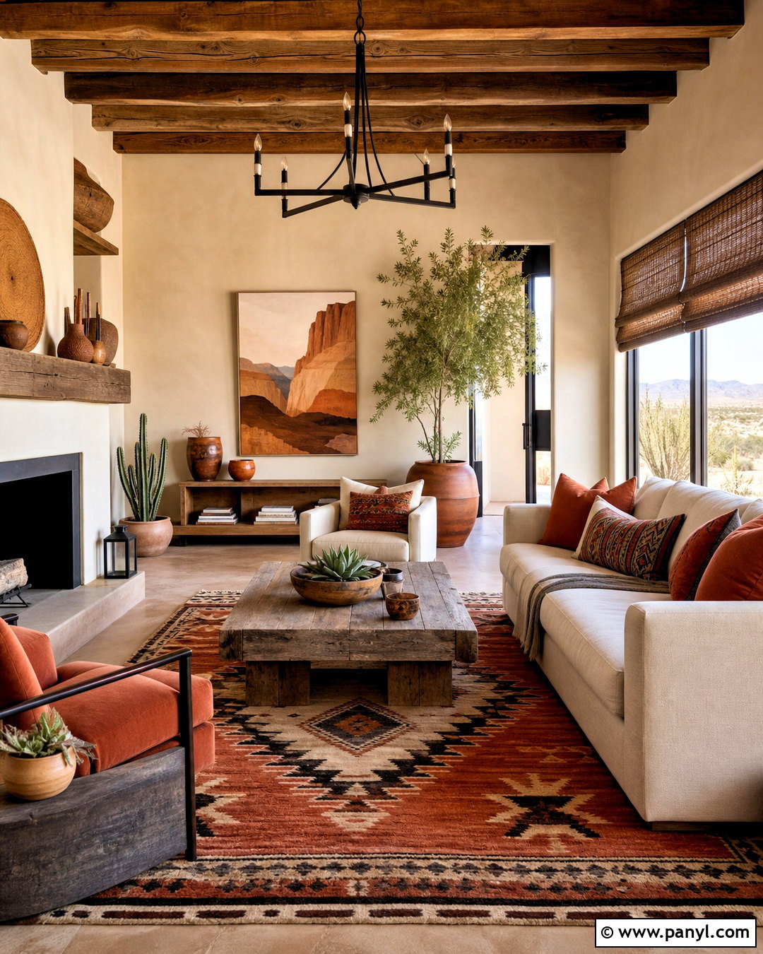 Tan Living Room Walls With Terracotta Decor - 20 tan living room walls