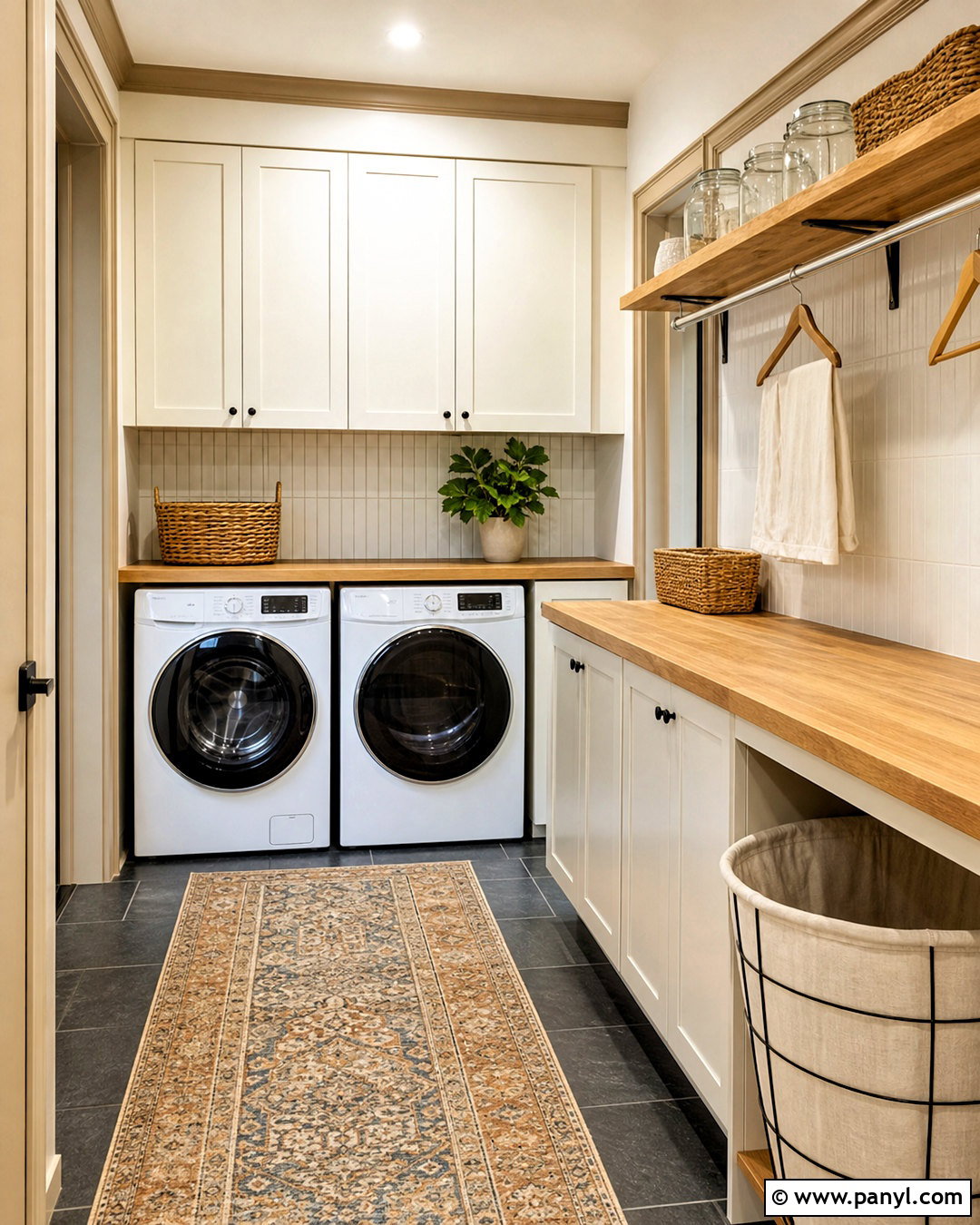 Tan Trim White Walls Laundry Room - 20 tan trim white walls