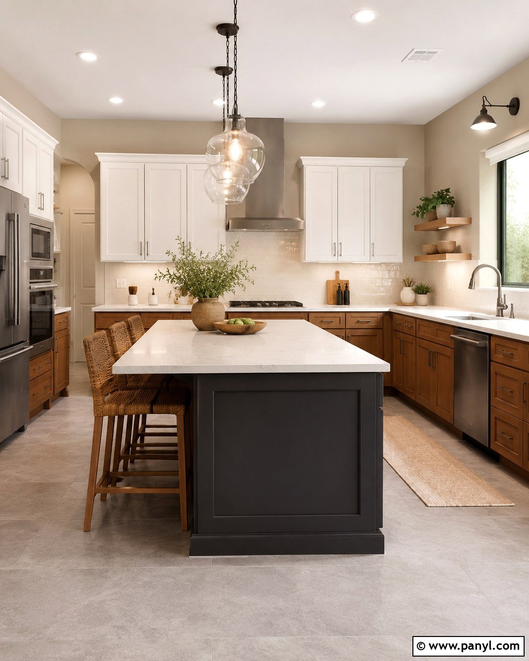 Tan Walls With Grey Kitchen Floors - 20 Tan Walls Grey Floor Ideas
