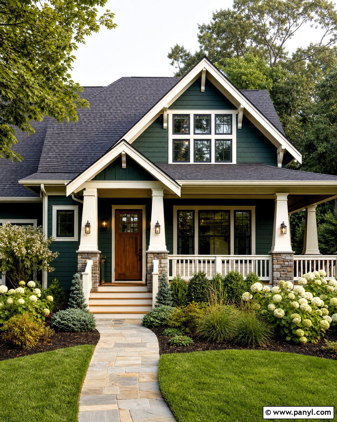 Tarrytown Green Craftsman Exterior - 20 tarrytown green benjamin moore ideas