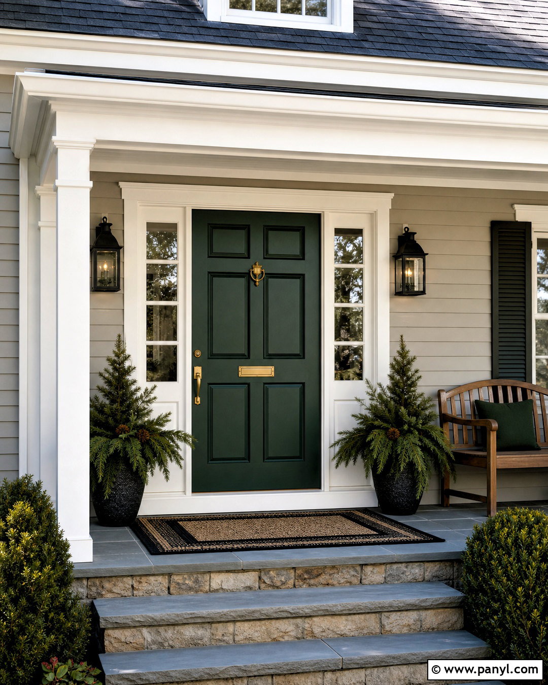 Tarrytown Green Front Door - 20 tarrytown green benjamin moore ideas