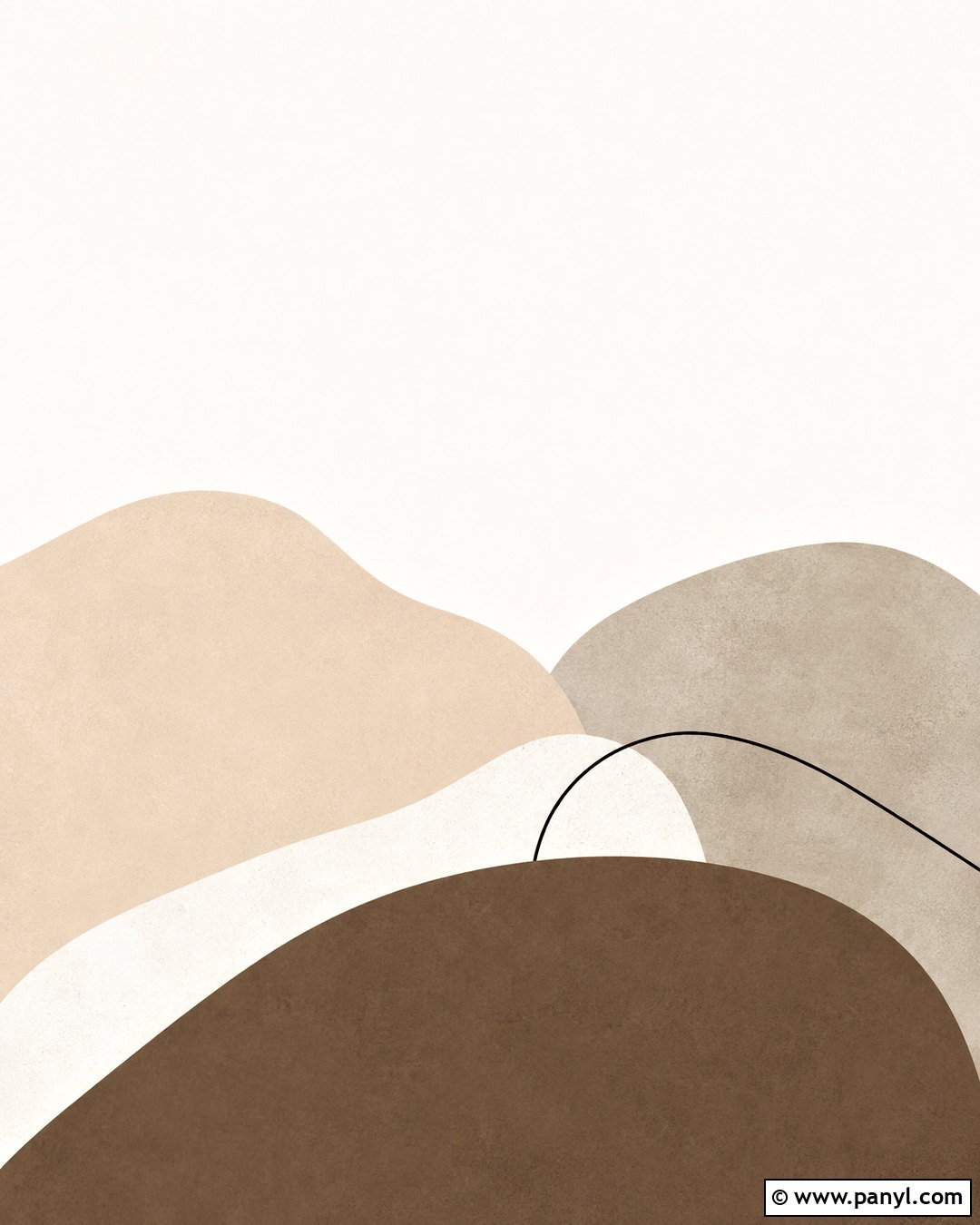 Taupe Abstract Phone Wallpaper - 20 neutral phone wallpaper ideas