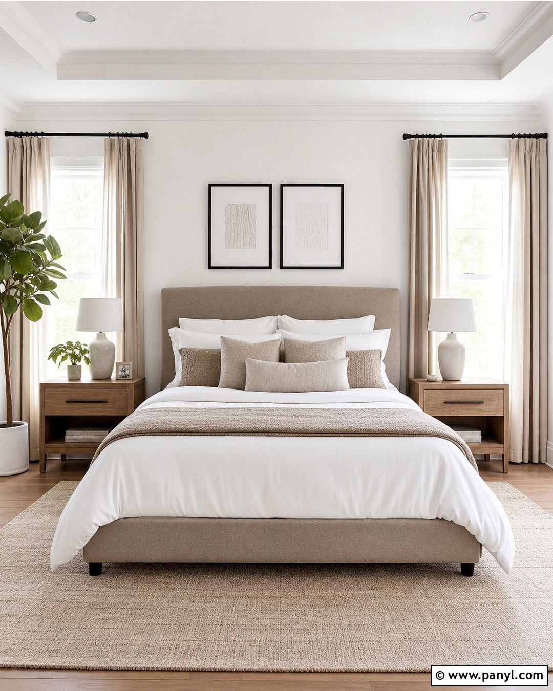 Taupe Accent Color - 20 Best Accent Color For White Walls